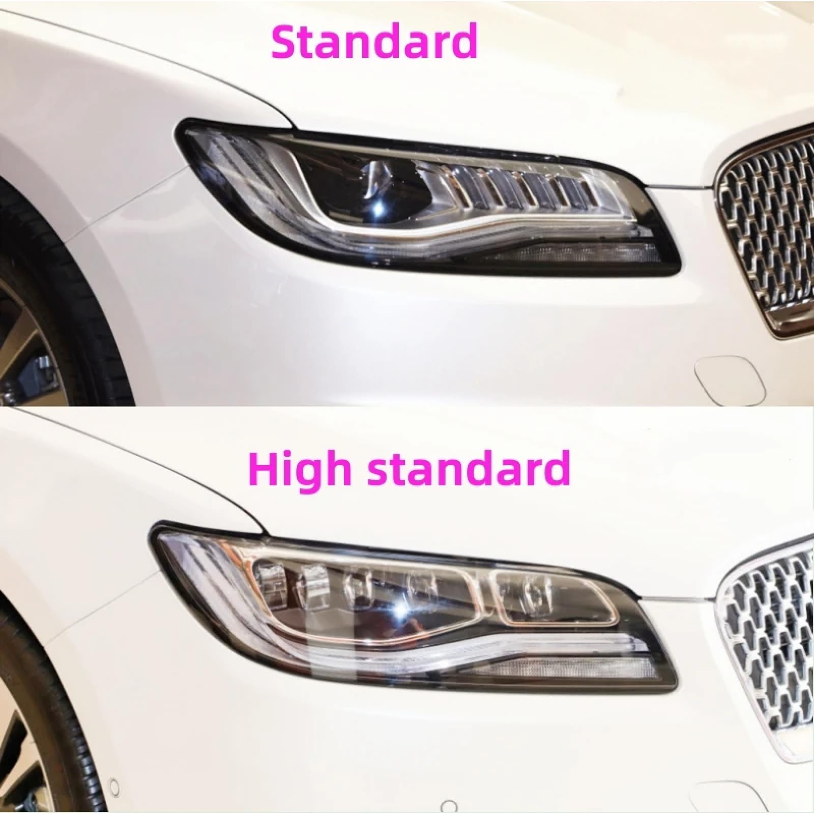 **2017-2020 Lincoln MKZ Headlight Assembly - Replacement Front & Rear Headlamp Housing for Improved Night Driving Safety**    *(Perfect for daily commutes, road trips, and enhanced visibility in low-light conditions)*
