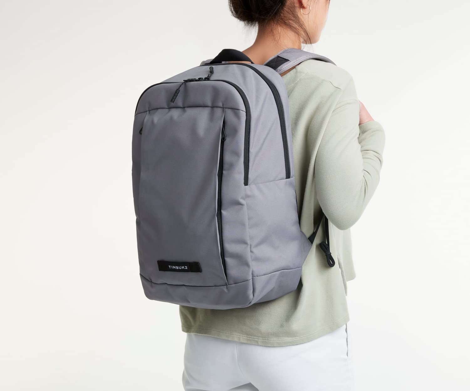 Timbuk2 Parkside Laptop Backpack 2.0 - Eco-Friendly Gunmetal Gray Water-Resistant Work & Travel Backpack for Men & Women - Perfect for Office, Commuting & College Students