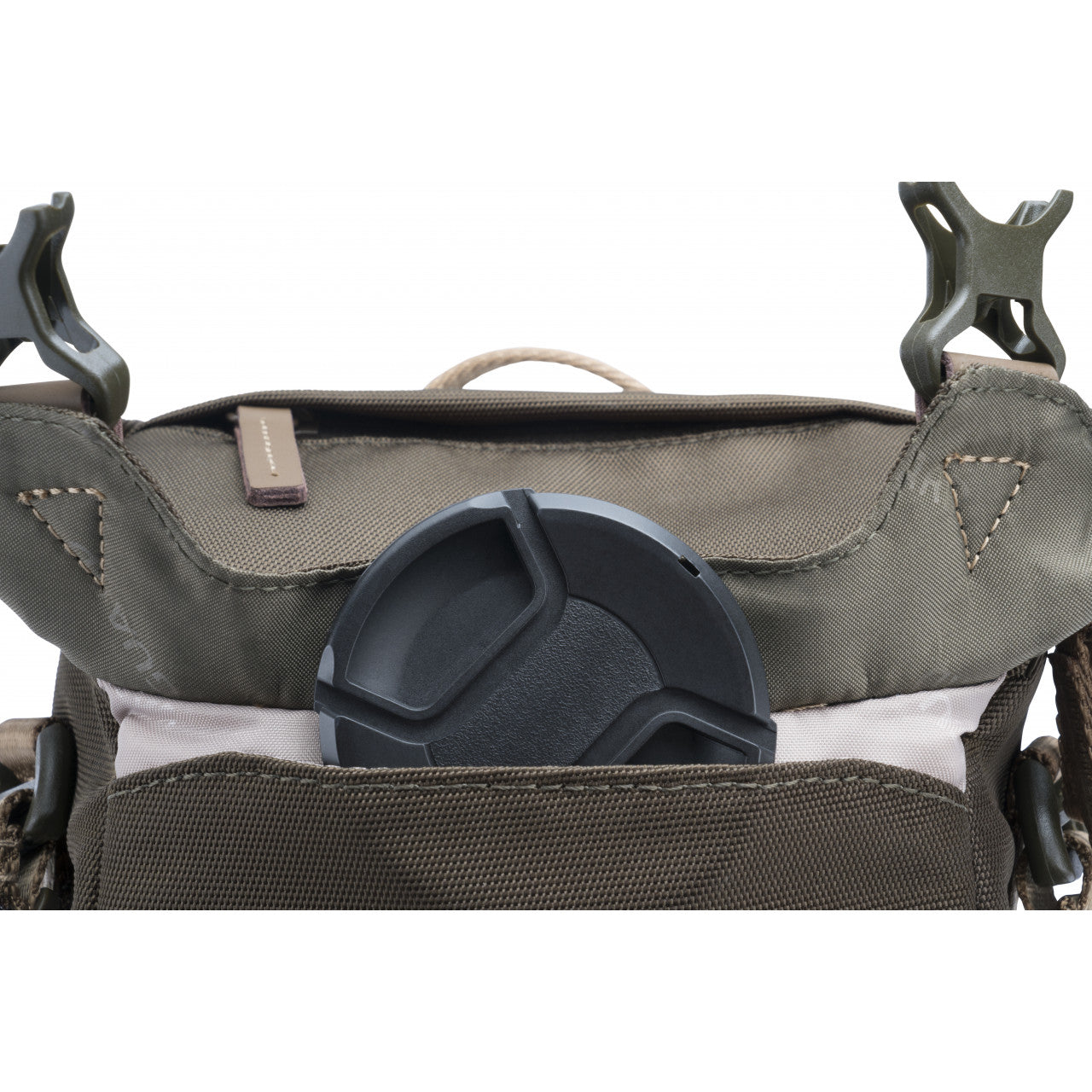 VEO GO 24M KG Professional Shoulder Camera Bag for DSLR & Mirrorless Cameras - Waterproof Khaki Green - Perfect for Travel, Hiking & Outdoor Photography