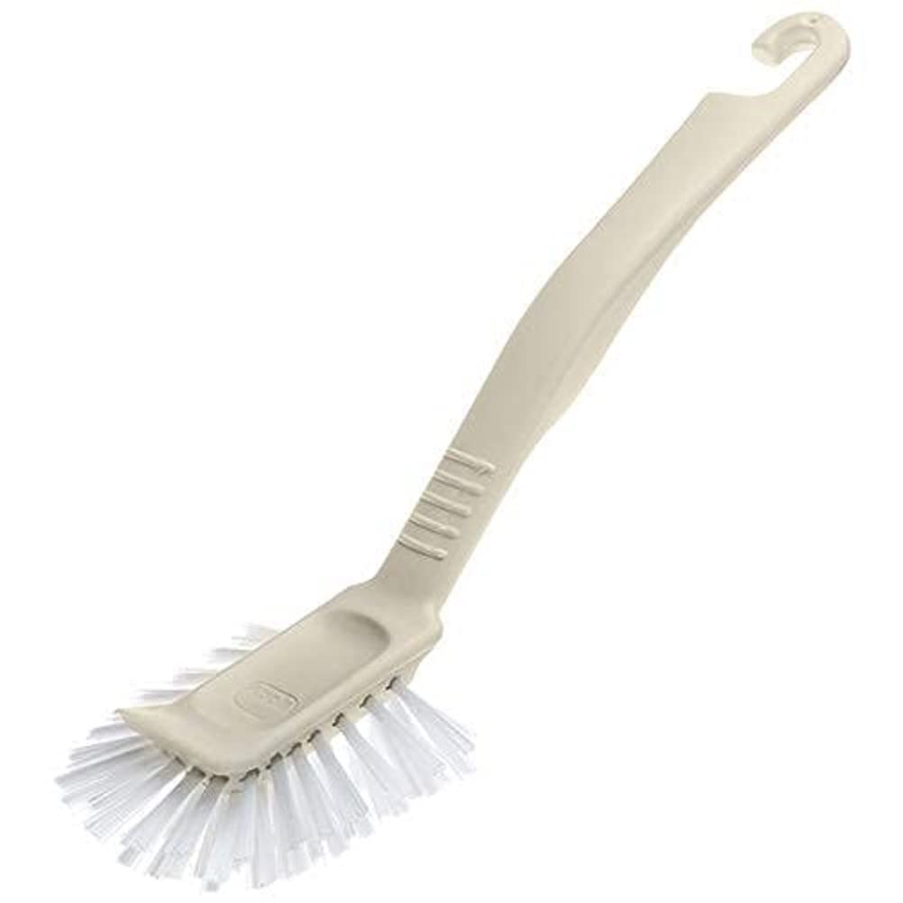 Addis Jumbo Dish Brush for Washing Dishes - Extra Large Kitchen Cleaning Brush with Linen Bristles - Perfect for Pots, Pans, and Tough Cleaning Tasks