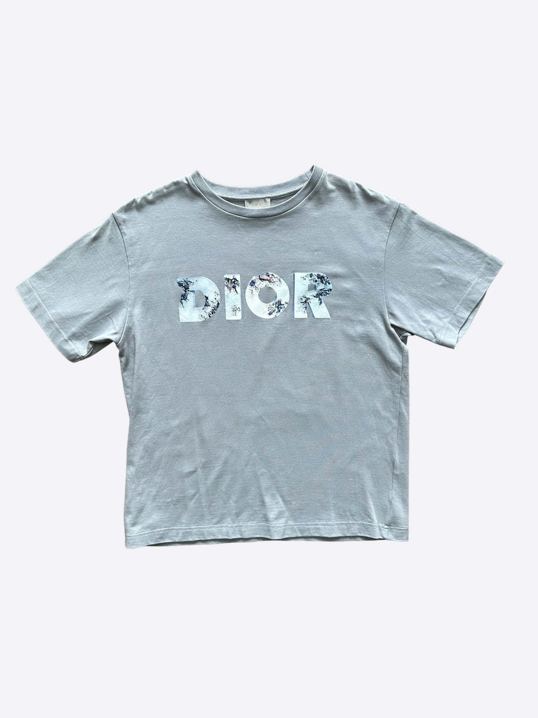 Dior Daniel Arsham Eroded Logo T-Shirt - Limited Edition Fashion Tee for Men & Women | Streetwear, Casual Wear & Luxury Collectible