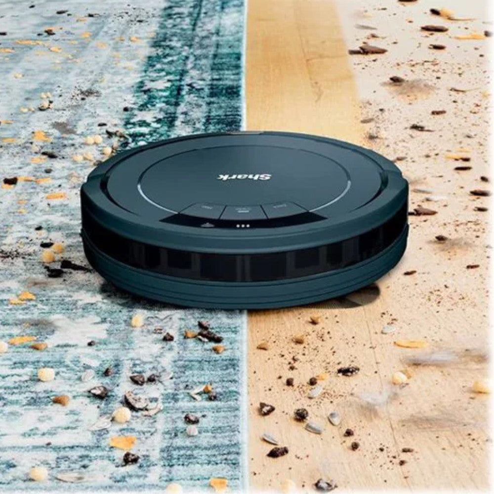 SHARK ION RV765 Robot Vacuum Cleaner - Certified Refurbished with Home Essentials Warranty | Smart Self-Charging for Hardwood Floors & Carpets | Ideal for Pet Hair, Daily Cleaning & Large Homes