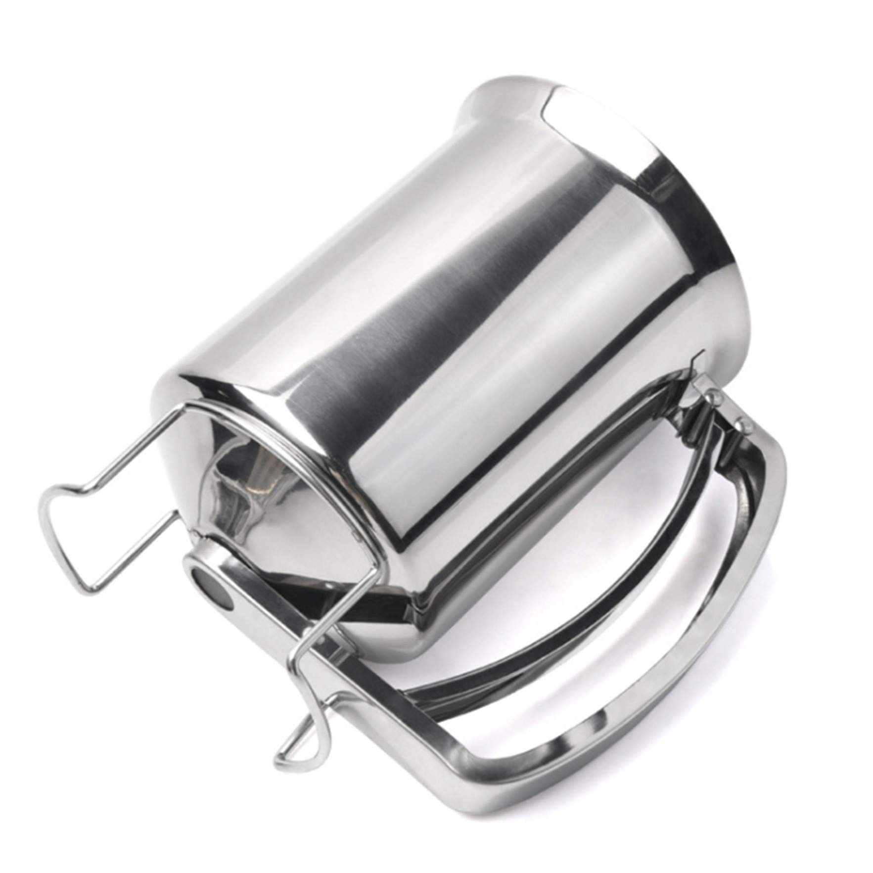 Airlove Professional Stainless Steel Pancake Batter Dispenser - Perfect for Baking Pancakes, Cupcakes, Muffins, Crepes & Waffles - Ideal for Breakfast, Brunch, and Family Cooking