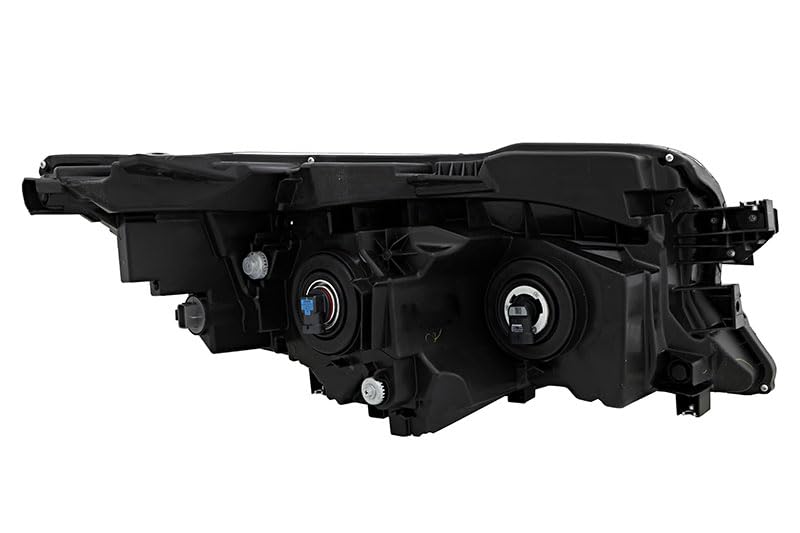 2016-2018 Honda Pilot & 2017-2020 Ridgeline LX Halogen Headlight Assembly Kit - Driver & Passenger Side Replacement for Improved Night Visibility | Perfect for Off-Roading, City Driving, and Low-Light Conditions