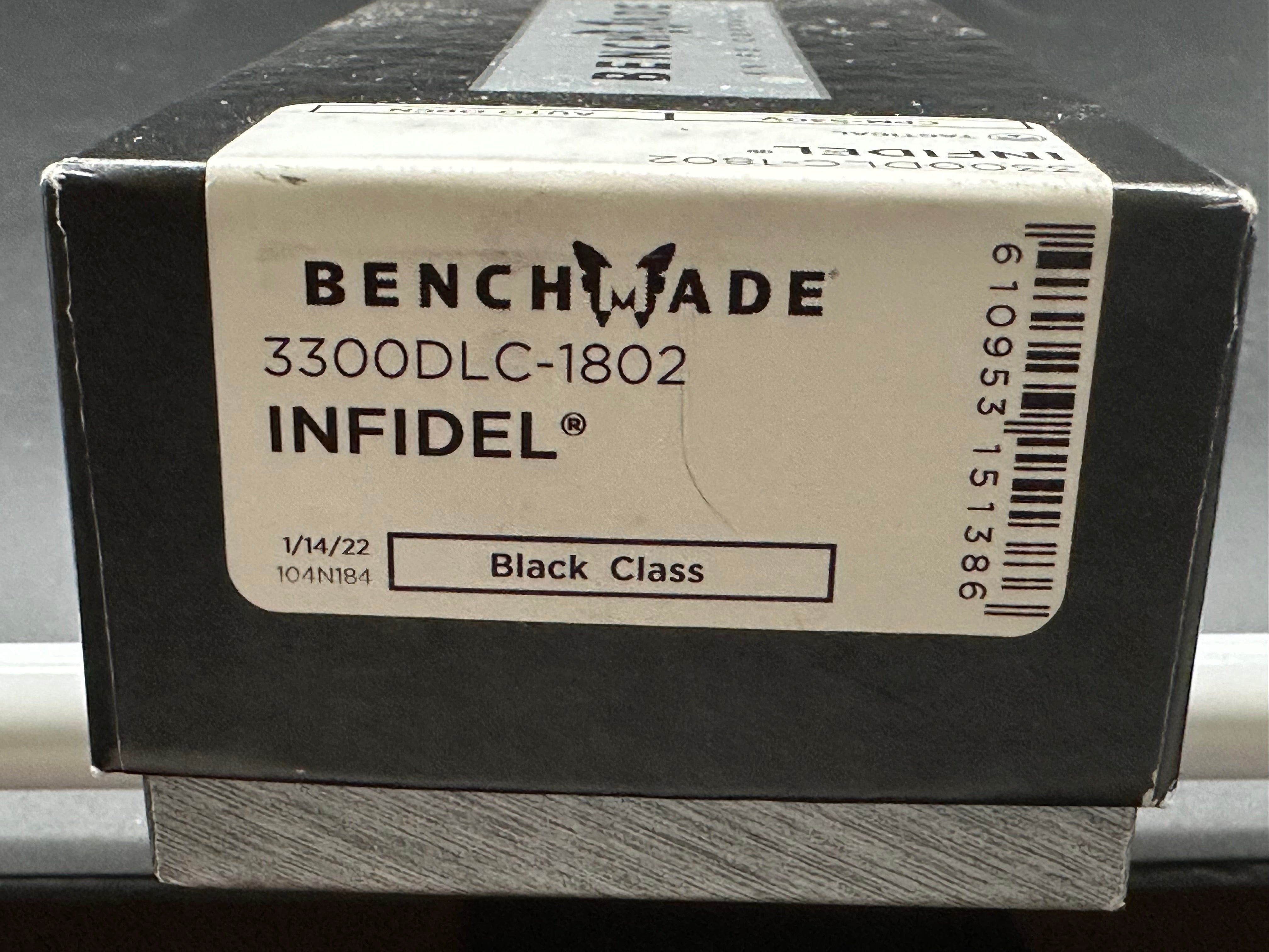 Benchmade Infidel OTF Automatic Knife - OD Green Tactical Folding Knife with Double-Action Out-The-Front Mechanism | Perfect for Outdoor Survival, Hunting, and Everyday Carry (EDC)