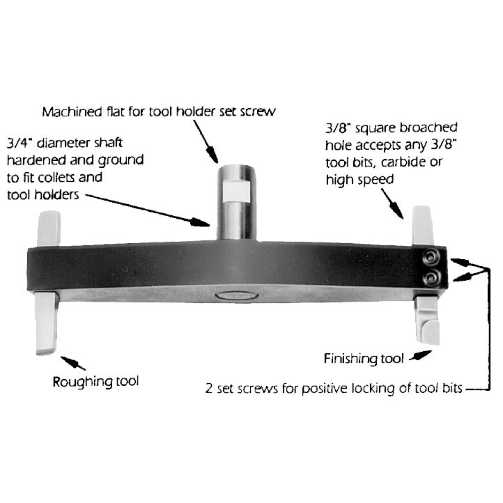 High-Quality Fly Cutting Tool for Metalworking & Woodworking - Precision Cutting for DIY Projects & Professional Use