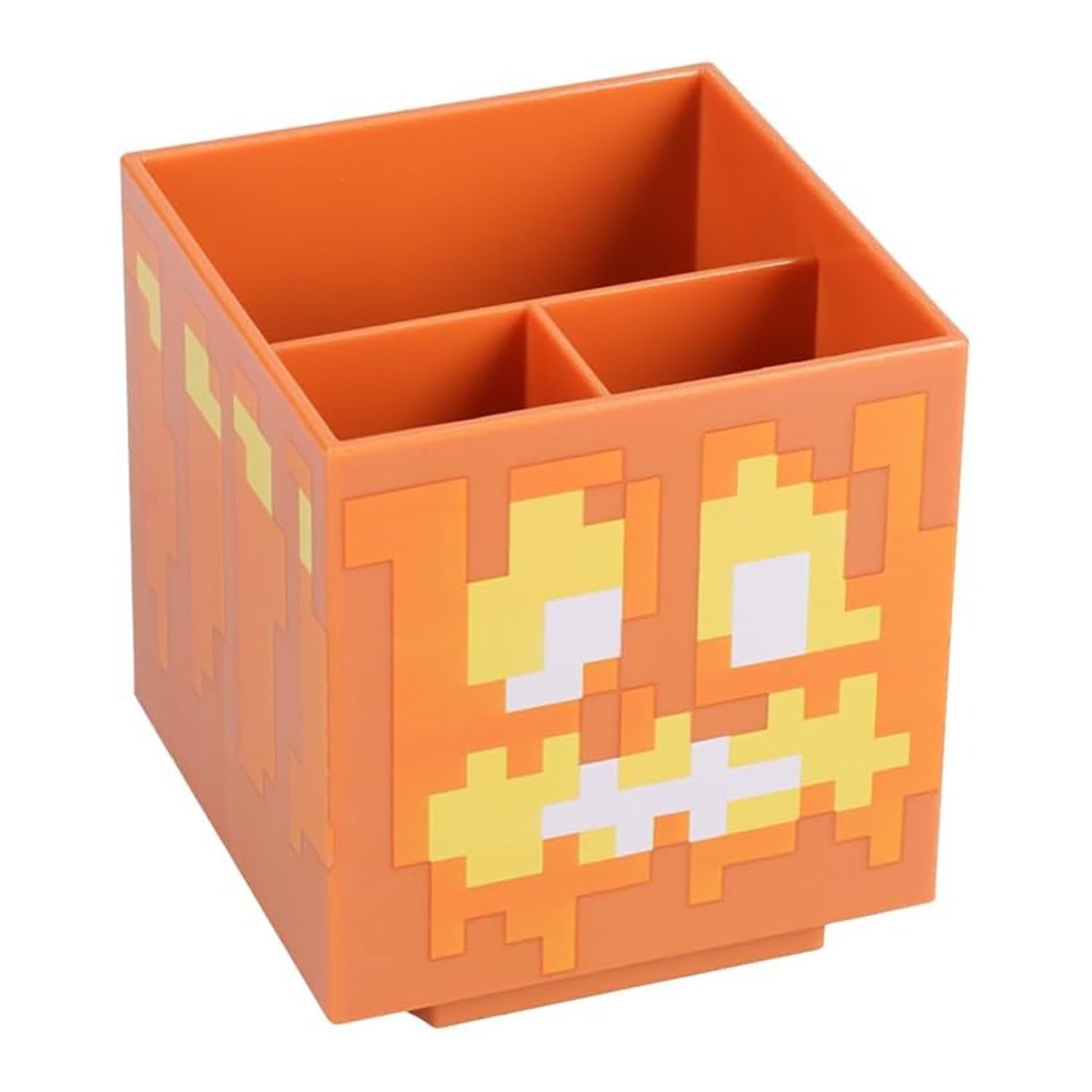 Minecraft Desktop Organizer Set – 4 Modular Blocks for Pencils, Pens & Markers | Customizable Stationery Holder | Gamer Decor & Desk Organization Accessory | Perfect for School, Office & Gaming Setup