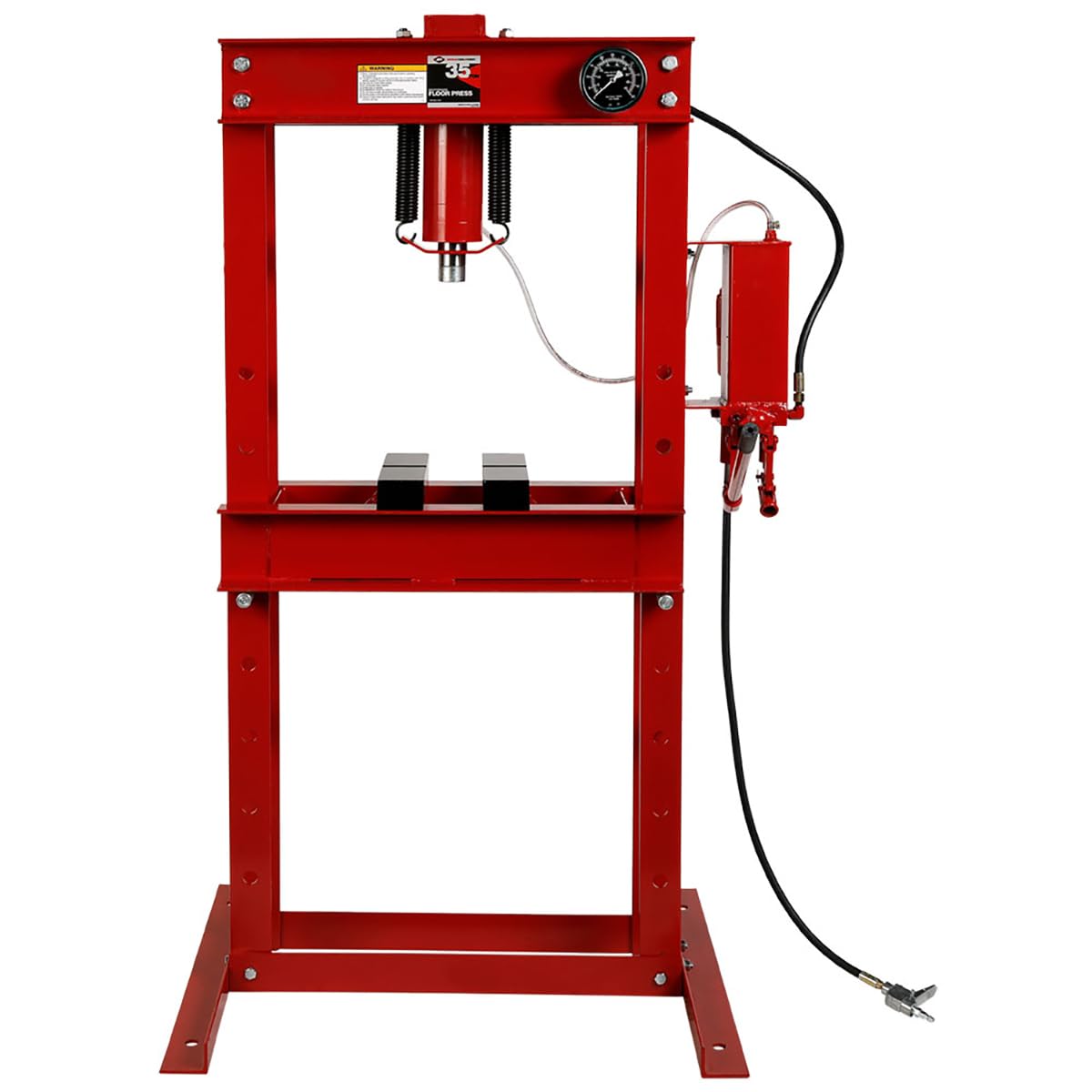 35 Ton Hydraulic Shop Press - Heavy Duty Industrial Bench Press for Metalworking, Automotive Repair & Bearing Removal (Workshop/Garage Use)