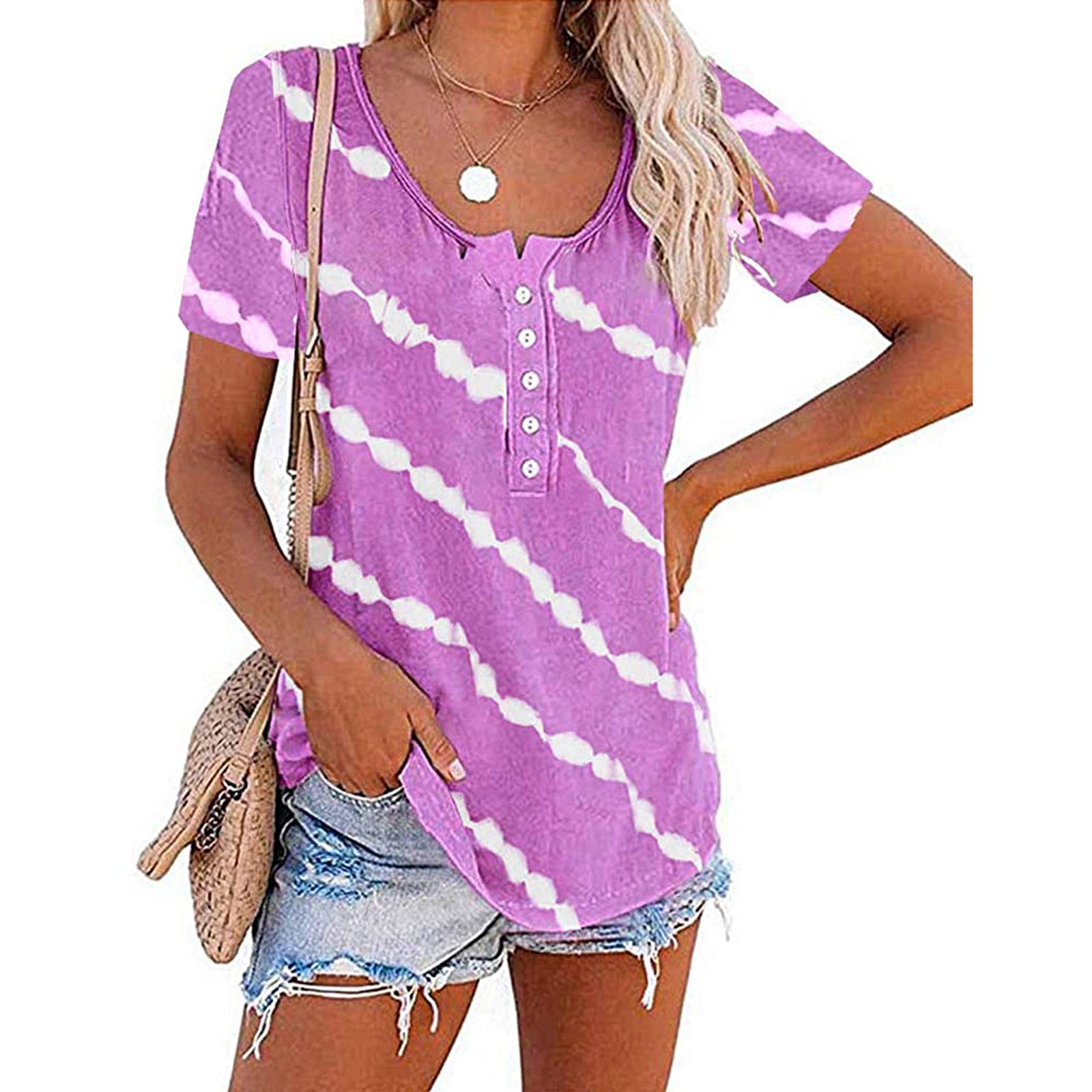 Women's Long Sleeve Crewneck Sweatshirts & Tunic Tops - Casual Loungewear for Leggings, Short Sleeve Shirts - Perfect for Yoga, Running & Everyday Wear