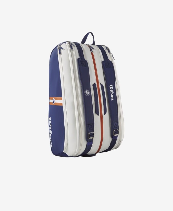 Wilson Roland Garros Super Tour 15-Pack Tennis Bag - Premium Gear for Tennis Players | Perfect for Tournaments, Practice & Travel | Durable Storage for Rackets & Accessories