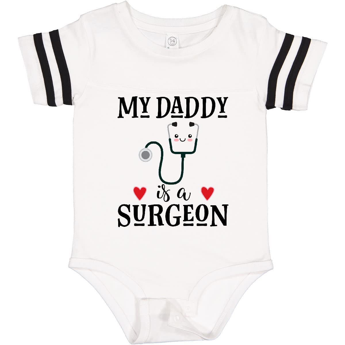 Inktastic Surgeon Daddy Doctor Baby Bodysuit - Cute Infant Onesie for Doctor-Themed Events, Baby Showers & Parenting Gifts