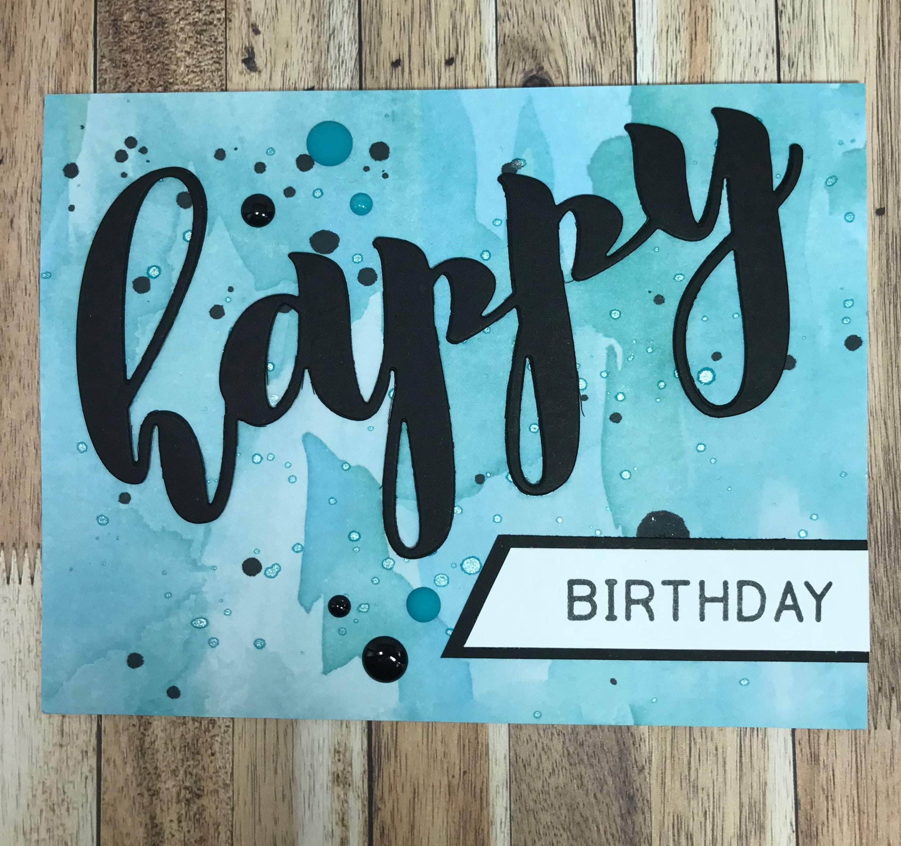 Mega Greetings 2 Stamp Set - Premium Rubber Stamps for Scrapbooking, Card Making & DIY Crafts - Perfect for Birthday Cards, Invitations & Handmade Gifts