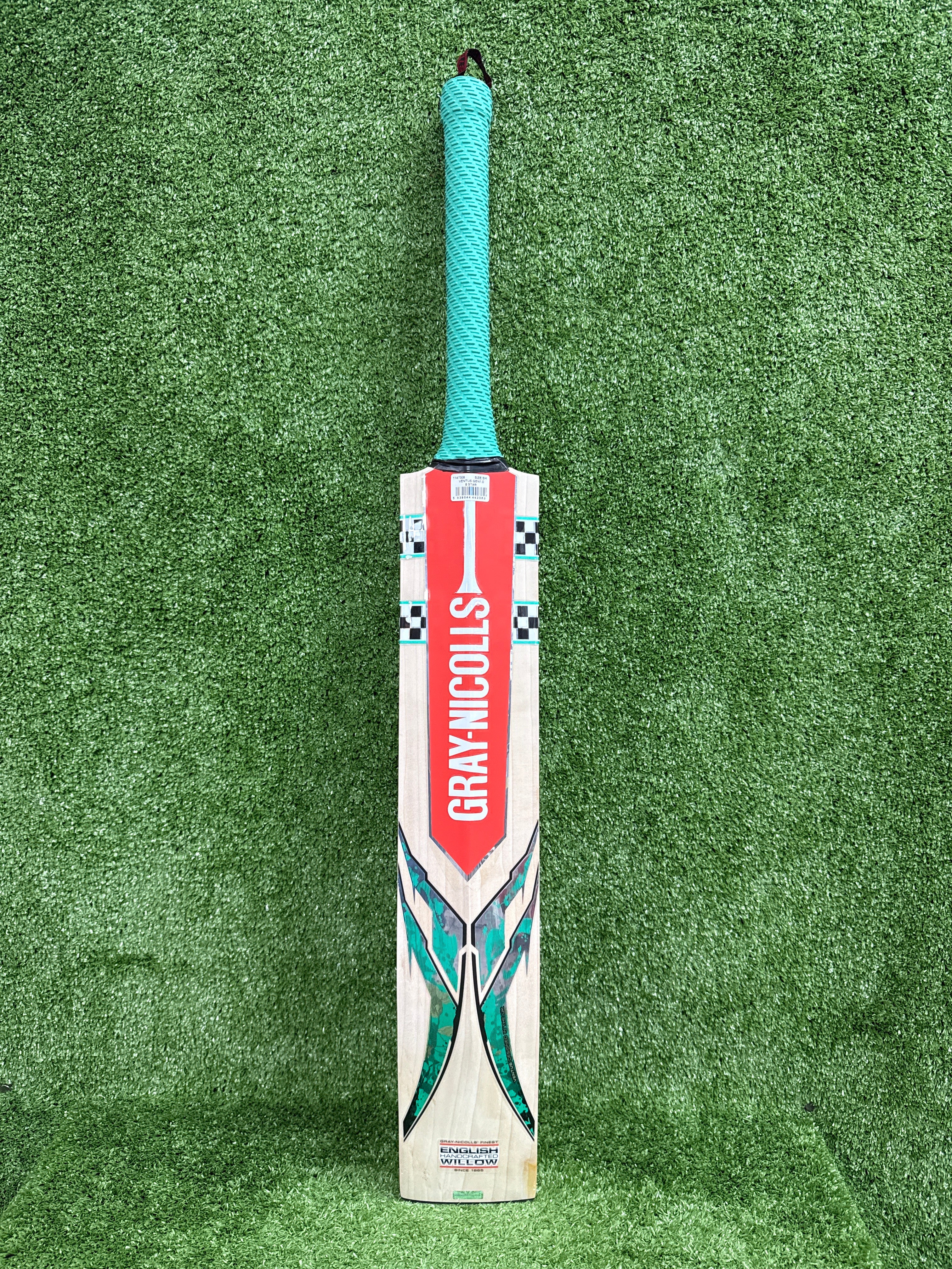 Gray Nicolls Ventus Gen 1.0 5 Star English Willow Cricket Bat for Adults - Perfect for Professional Matches & Training Sessions