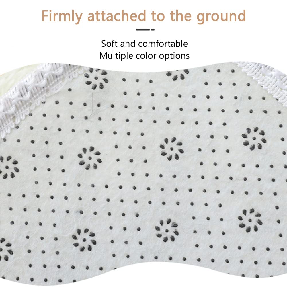 SEAHOME 3-Piece Non-Slip Bathroom Rug Set with Toilet Lid Cover & Contour Mat - Soft Absorbent Shower Mats for Tub, Toilet & Bathroom Floor (Black) - Perfect for Modern Bathrooms, Guest Suites & Spa-Style Decor