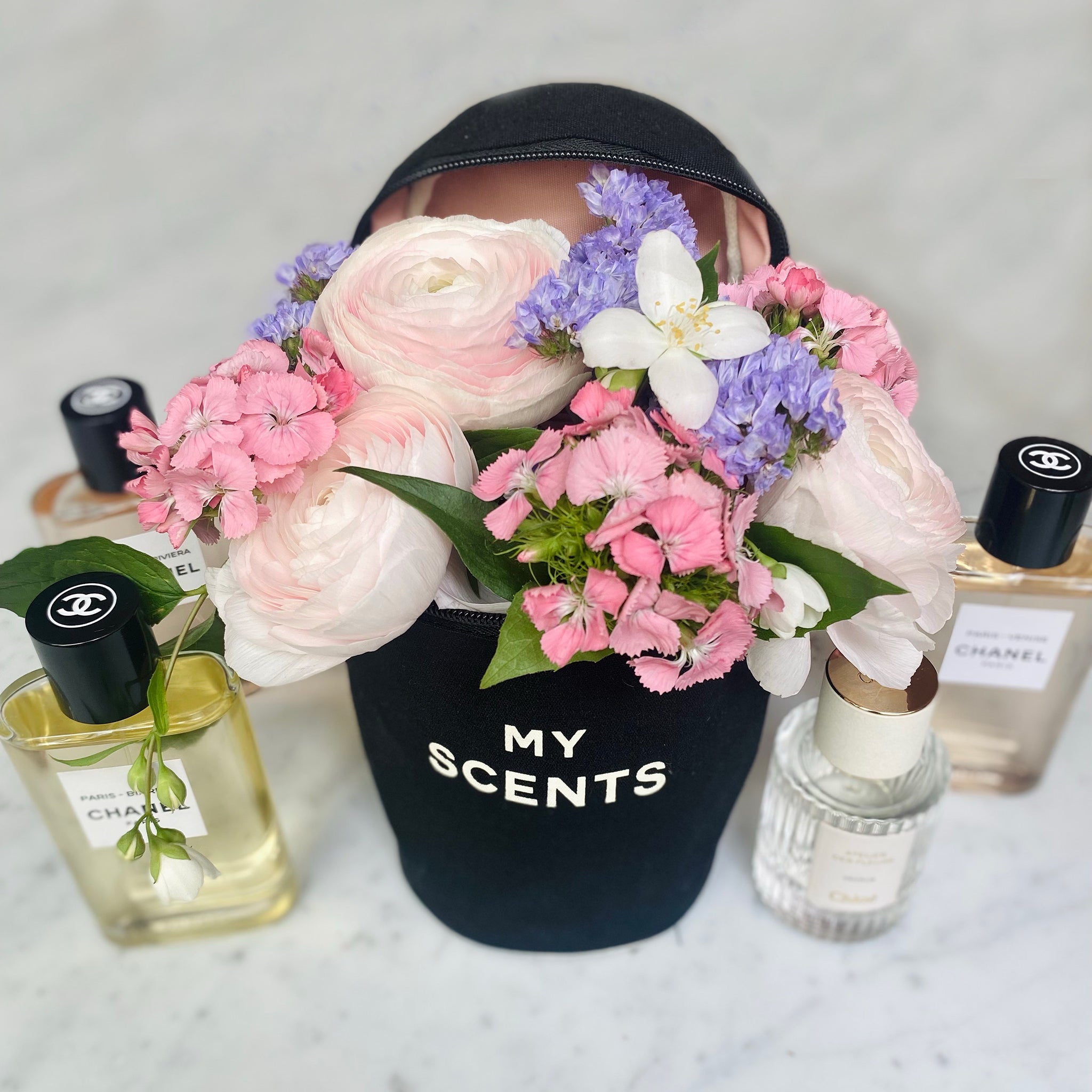 Round My Scents Case - Black | Essential Oil Diffuser Storage Organizer | Perfect for Aromatherapy, Travel & Home Decor