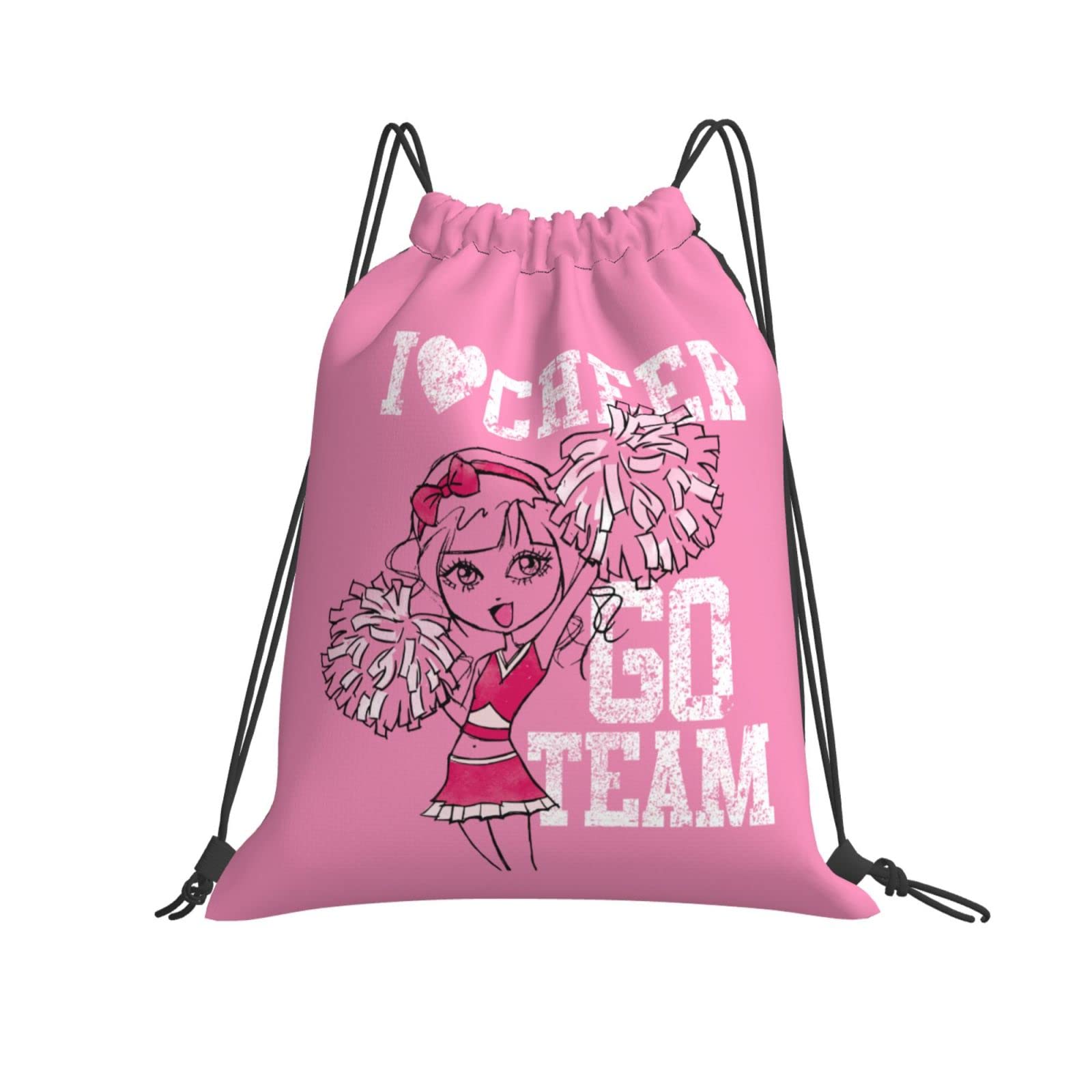 Cheerleading Gym Bags - Drawstring Sports Backpacks for Cheerleaders & Teams (One Size) - Perfect for Practice, Competitions & Team Gifts