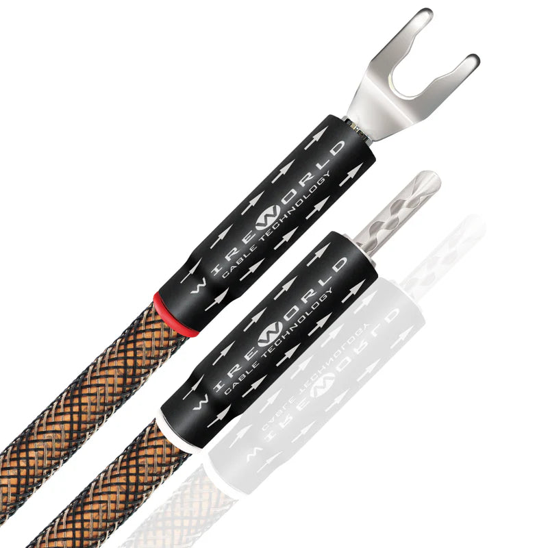 Wireworld Eclipse 10 Biwire Speaker Jumpers - High-Performance Audio Cable for Bi-Wiring Speakers | Perfect for Home Theater & Audiophile Sound Systems