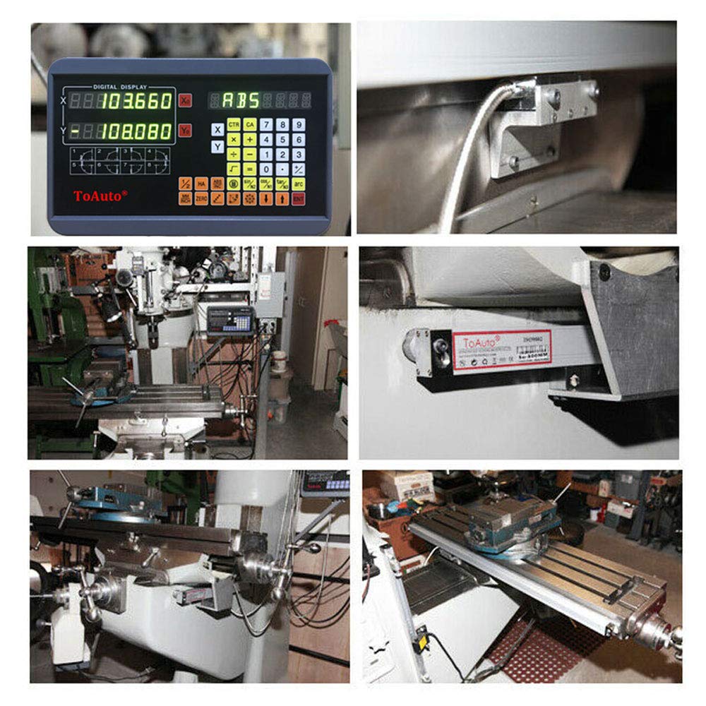 FASTTOBUY 2 Axis Digital Readout DRO Display 6