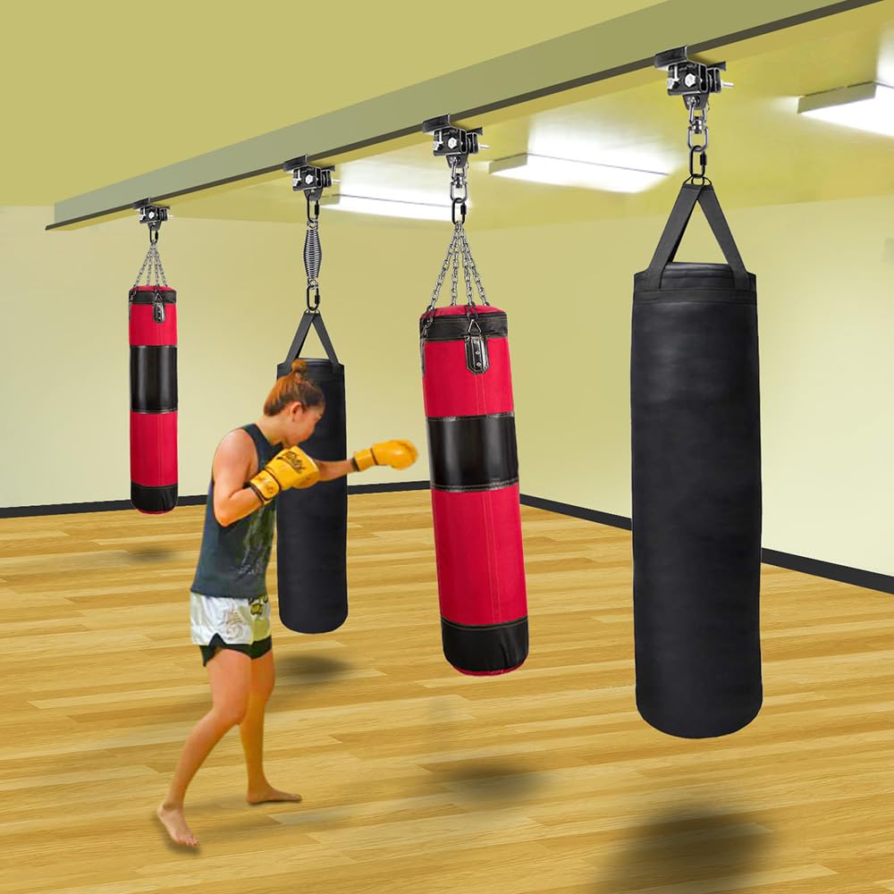BeneLabel Heavy Duty Punching Bag Hanger - 400KG Capacity Wall Mount for Boxing Bags, MMA Training & Home Gym Equipment - Perfect for Garage, Basement & Backyard Workout Spaces