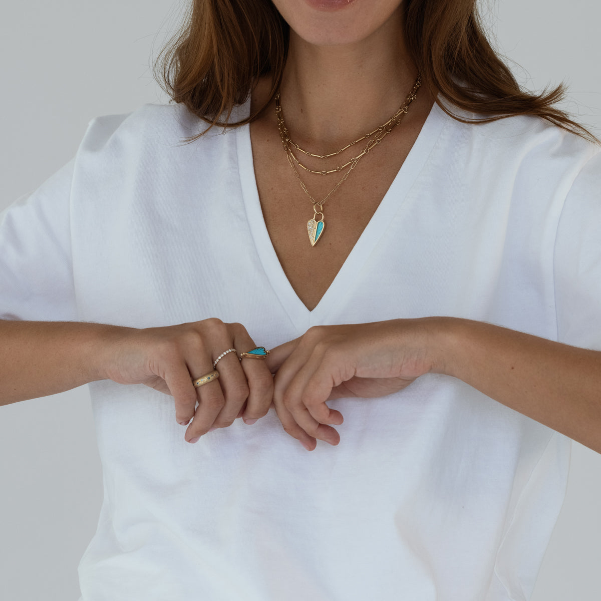 Wild Heart Pendant Necklace - Natural Stone Jewelry for Women, Boho Chic Accessories - Perfect for Everyday Wear, Gifts & Spiritual Healing