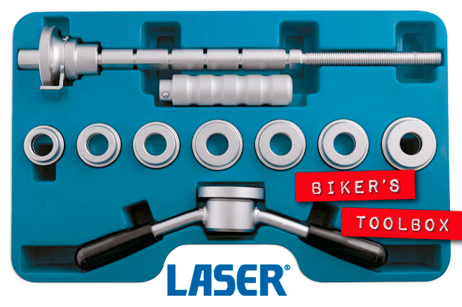 Motorcycle Bearing Press Kit - Professional Wheel & Sprocket Bearing Removal & Installation Tool Set for Motorcycle Maintenance & Repair | Perfect for DIY Enthusiasts & Mechanics