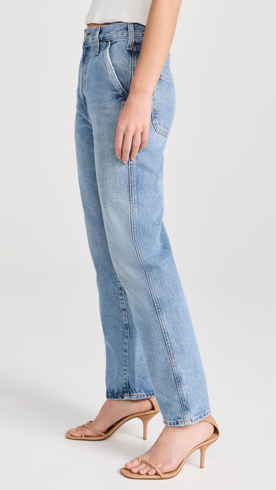AGOLDE Women's Cooper High-Rise Straight Leg Jeans - Stylish & Comfortable Denim Pants for Casual Wear, Office & Weekend Outfits