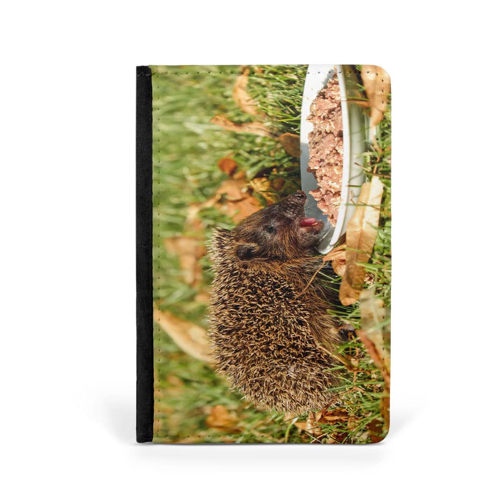 Cute Echidna Hedgehog Flip Wallet - Passport & ID Holder for Travel