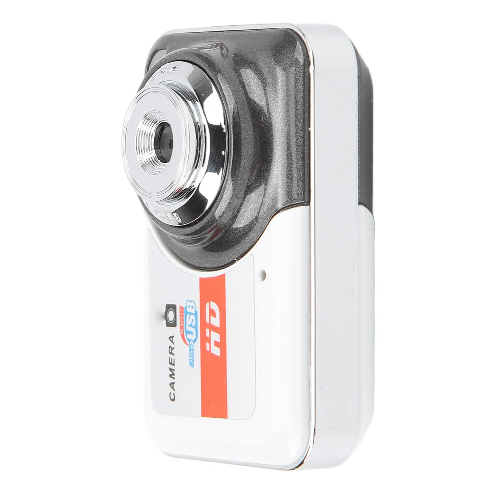 Mini HD Thumb Camera - 1080P Portable DV Camcorder for Vlogging, Travel & Home Videos | Compact & Fashionable Design (Silver)