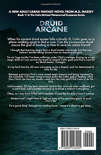 Druid Arcane: A New Adult Urban Fantasy Novel - Colin McCool Paranormal Suspense Series | Supernatural Thriller for Book Lovers & Fantasy Enthusiasts | Perfect for Late-Night Reading & Urban Fantasy Book Clubs