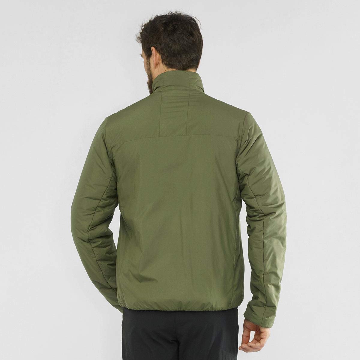 Salomon Men's Outrack Insulated Winter Jacket - Waterproof, Windproof & Lightweight for Hiking, Skiing & Outdoor Adventures