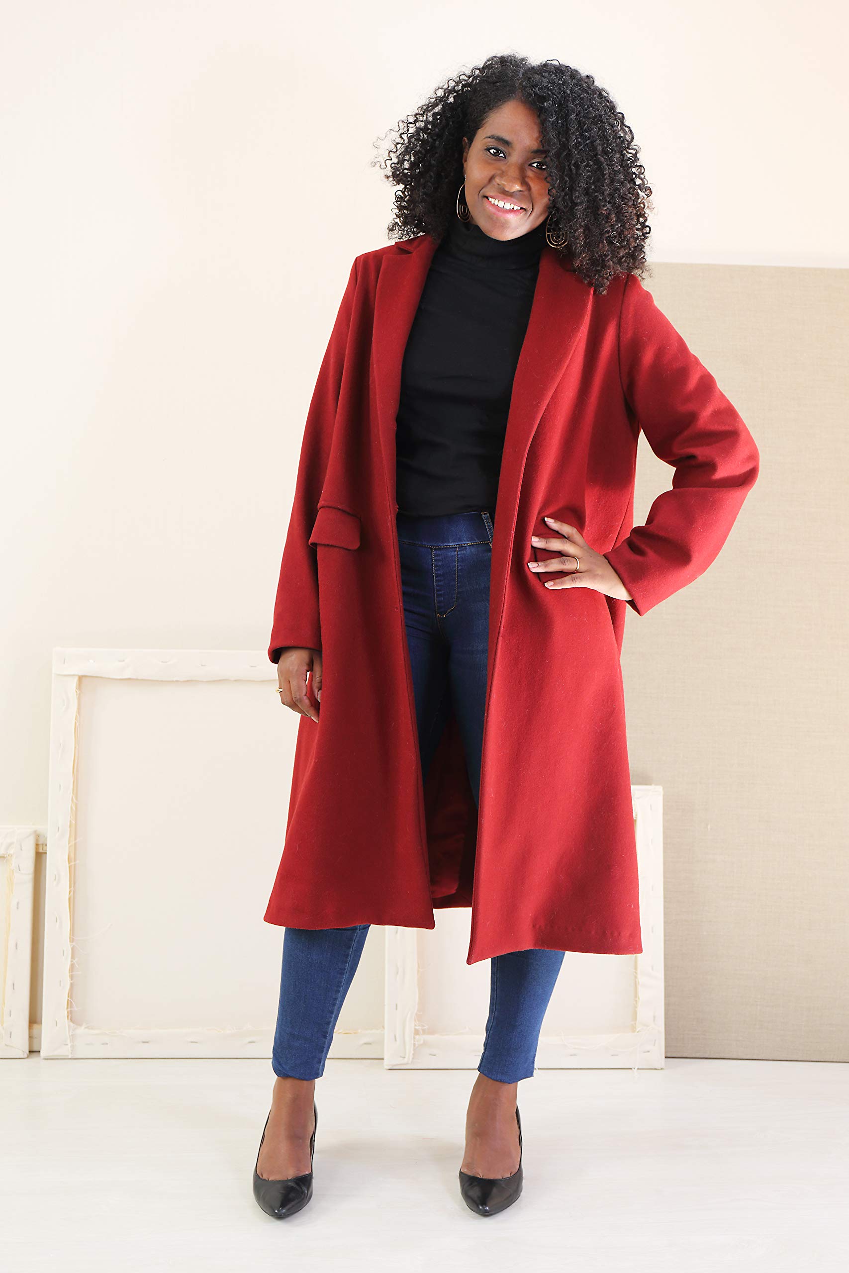 Chaval Coat Sewing Pattern - DIY Women's Winter Coat PDF Sewing Tutorial for Beginners | Perfect for Fashion Designers & Home Tailoring Projects