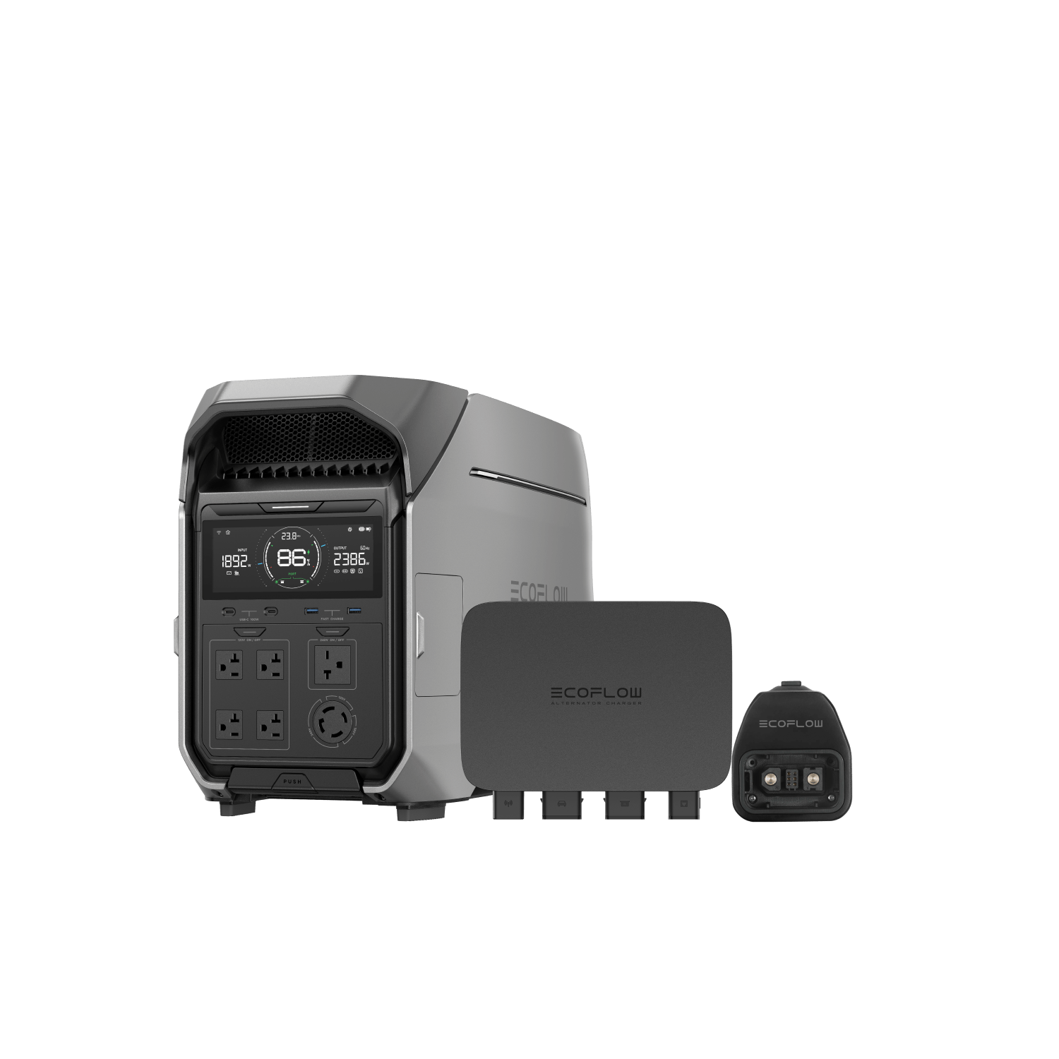 EcoFlow 800W Alternator Charger for RVs & Off-Grid Power - Smart APP Control | Portable Power Solution for Camping, Emergencies & Outdoor Adventures