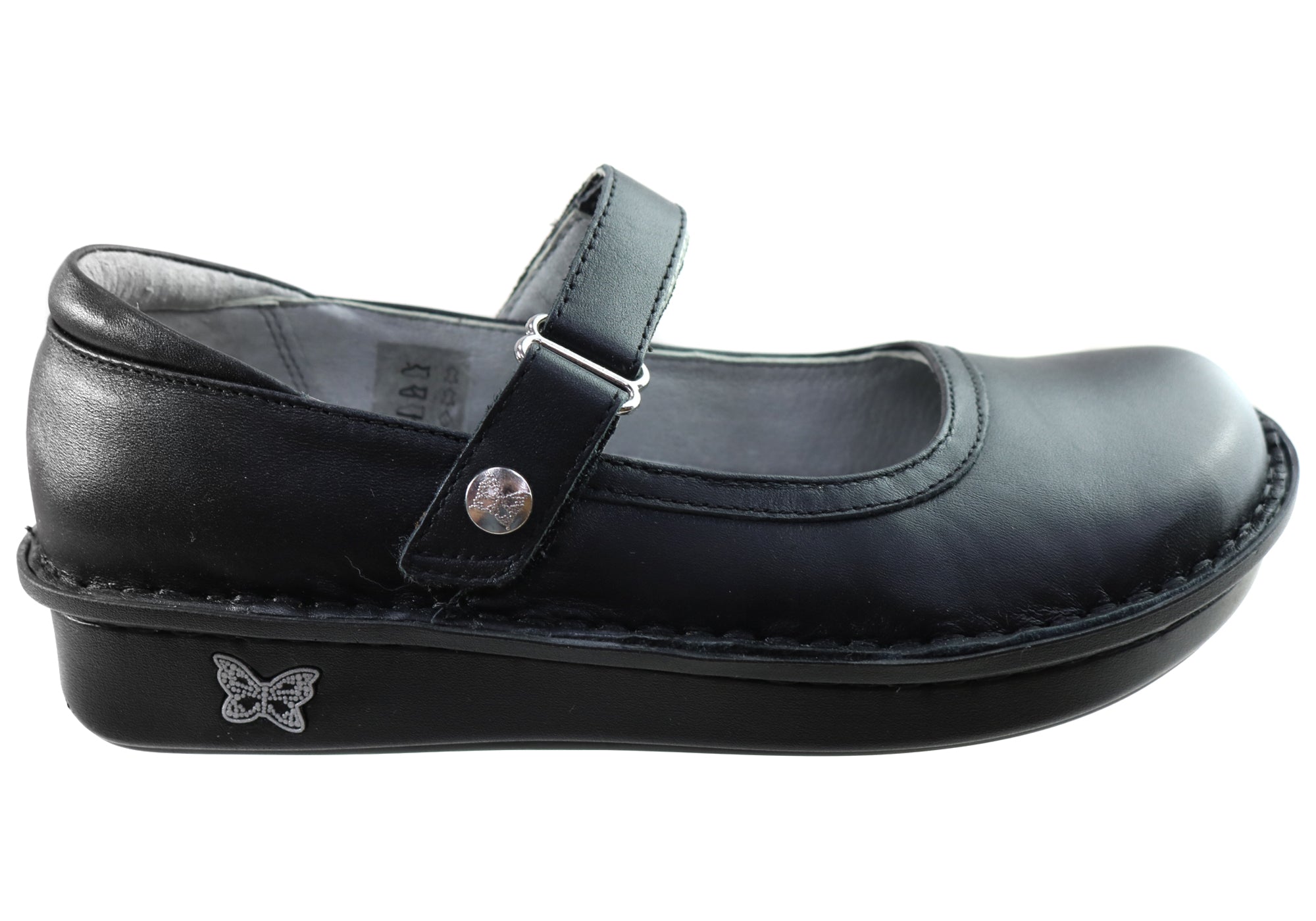 Alegria Belle Women's Comfortable Leather Mary Jane Shoes - Slip-Resistant & Arch Support for Nurses, Teachers & All-Day Wear