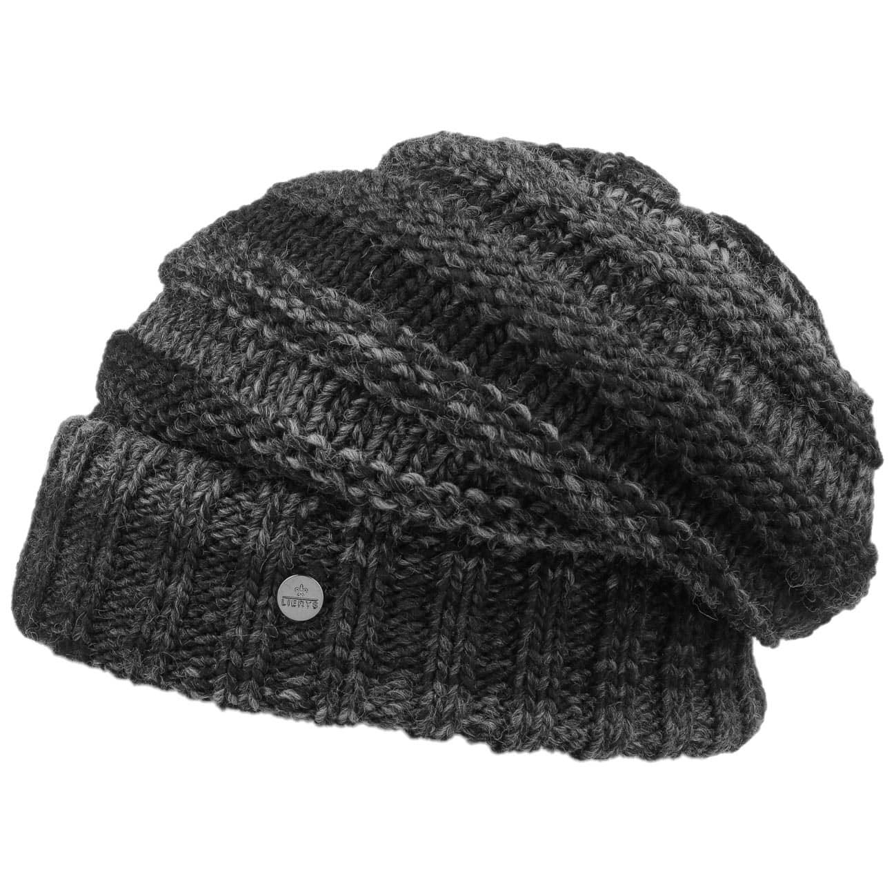 Lierys Bernardo Oversize Knit Hat - Soft Chunky Cable Knit Beanie for Women & Men | Winter Warm Slouchy Hat for Outdoor Activities, Skiing & Casual Wear