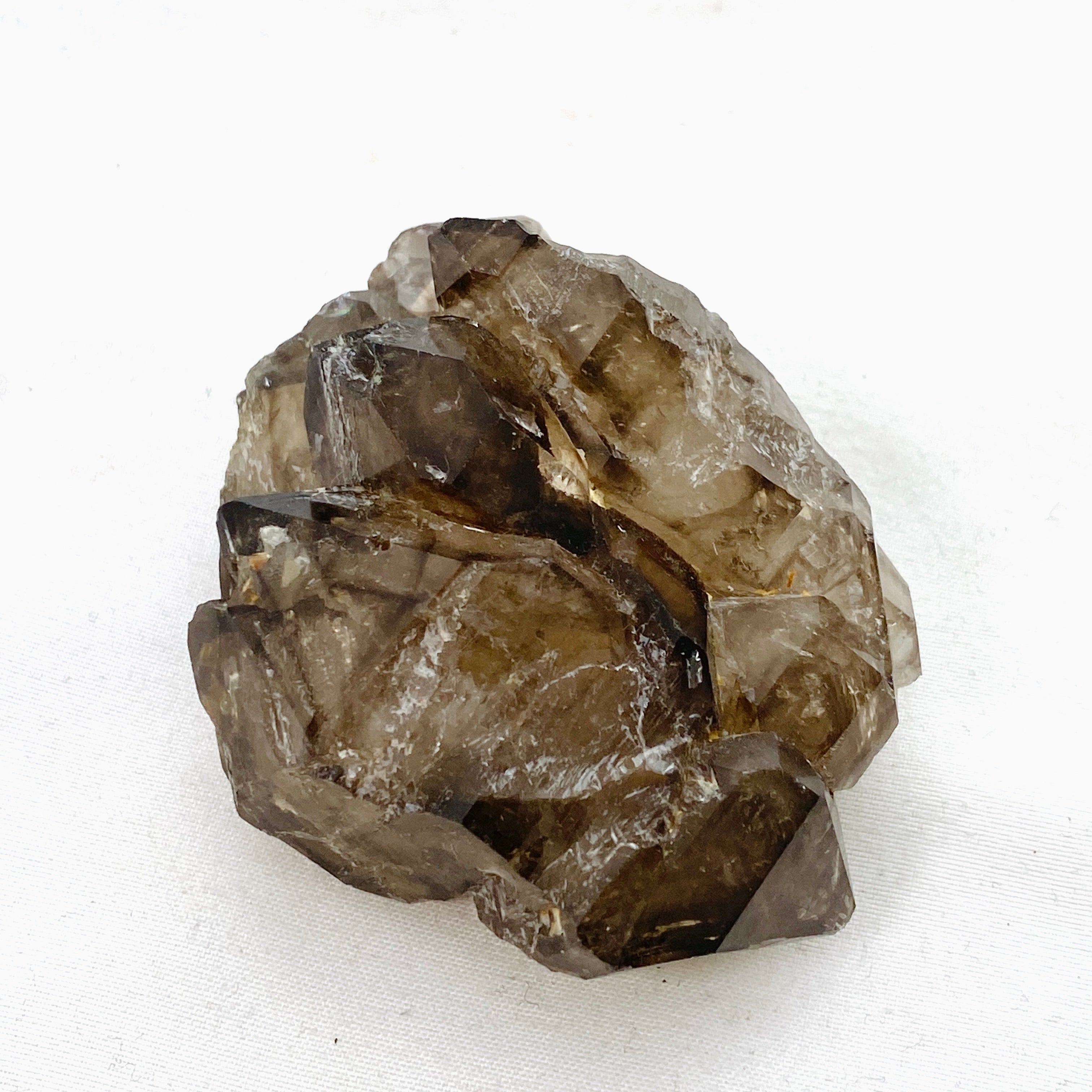 Natural Smokey Elestial Quartz Crystal - Healing Stone for Meditation, Chakra Balancing & Energy Work - Perfect for Home Decor, Yoga Spaces & Spiritual Gifts
