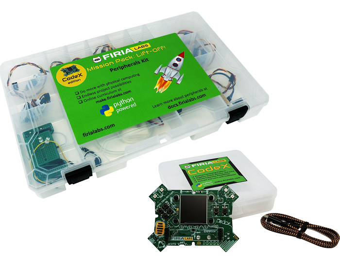 Firia Labs Mission Pack: Lift Off! Peripherals Kit for STEM Education - Robotics & Coding Accessories for Kids Classroom Projects