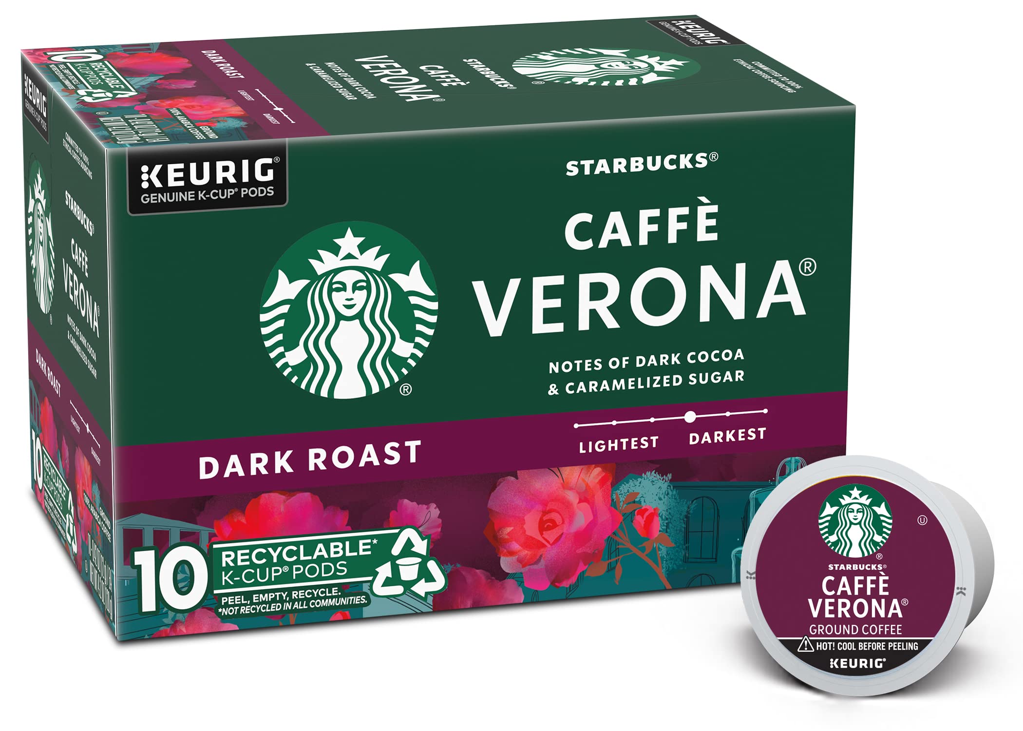 Starbucks Coffee K-Cups for Keurig Brewer - 30 Count Variety Pack with Assorted Flavors | Perfect for Home, Office & Morning Coffee Routine