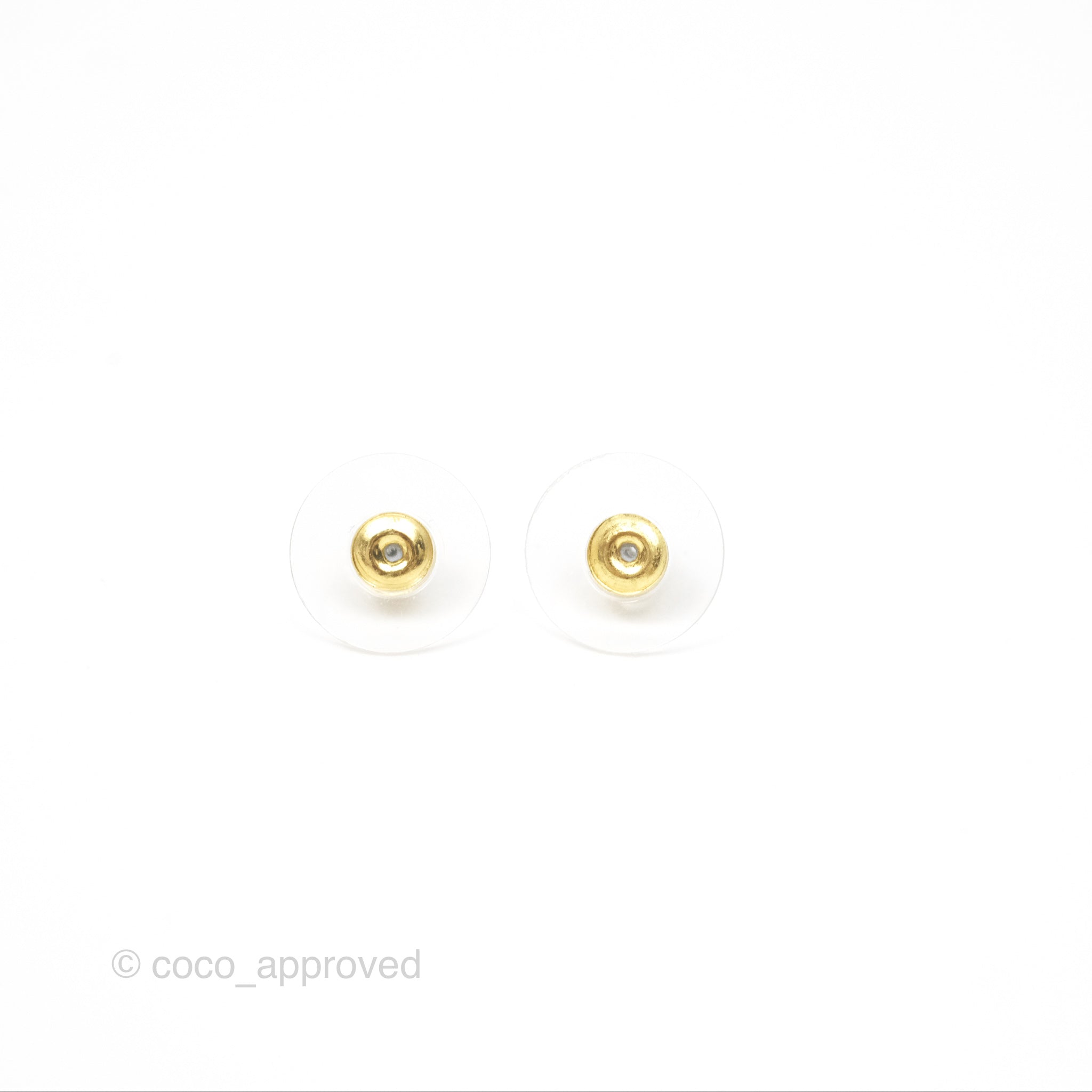 Chanel CC Pearl Earrings in Gold Tone - Luxury Fashion Jewelry for Women | Perfect for Parties, Weddings & Special Occasions
