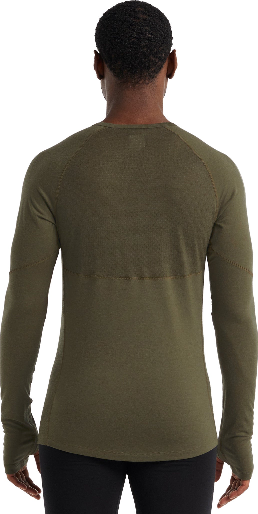 150 Zone Long Sleeve Crew Neck Thermal Shirt for Men - Moisture Wicking Base Layer for Cold Weather, Hiking & Outdoor Activities