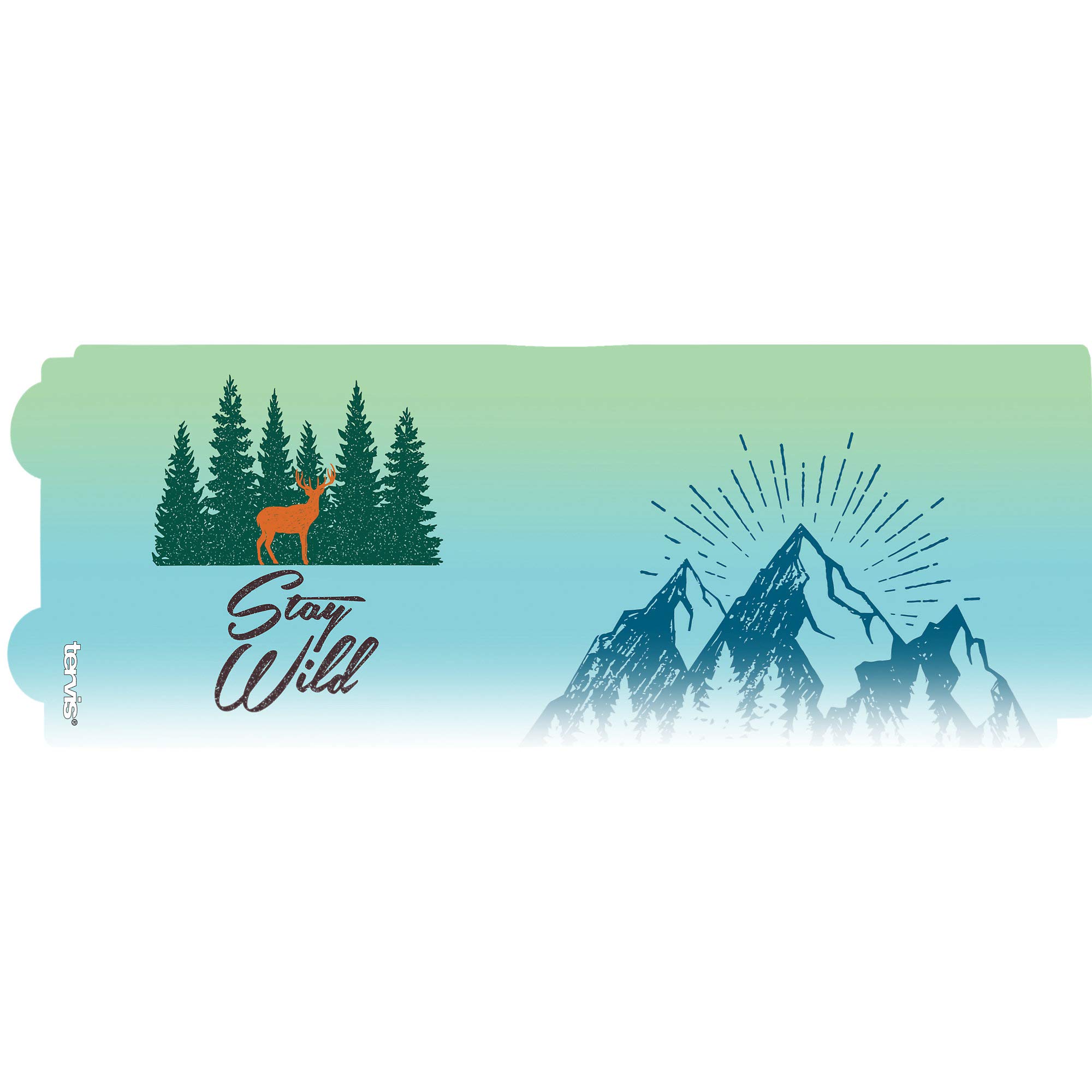 Tervis Stay Wild Double Walled Insulated Tumbler - 16oz Travel Mug Keeps Drinks Cold & Hot for 24 Hours - Made in USA - BPA Free - Perfect for Coffee, Tea & Outdoor Adventures