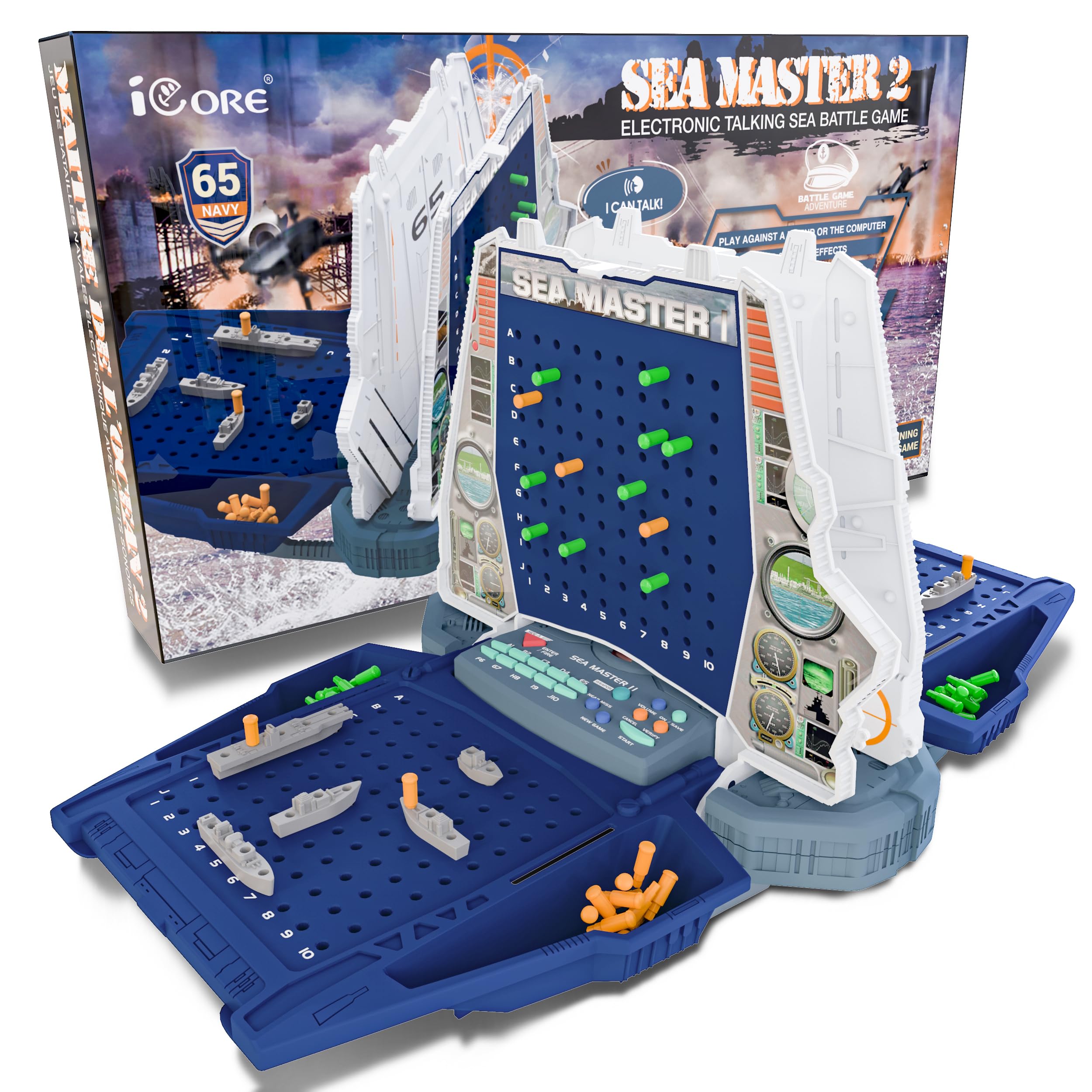 iiCore Electronic Battle Game Set - Interactive Multiplayer Combat Game for Kids & Adults | Perfect for Family Game Nights, Parties & Indoor Fun