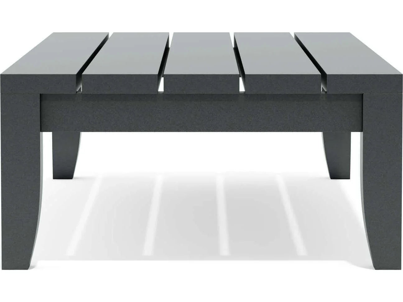 Anderson Teak Coronado Aluminum Rectangular Coffee Table DS 305 AL - Outdoor Patio Furniture for Garden, Poolside & Backyard Decor
