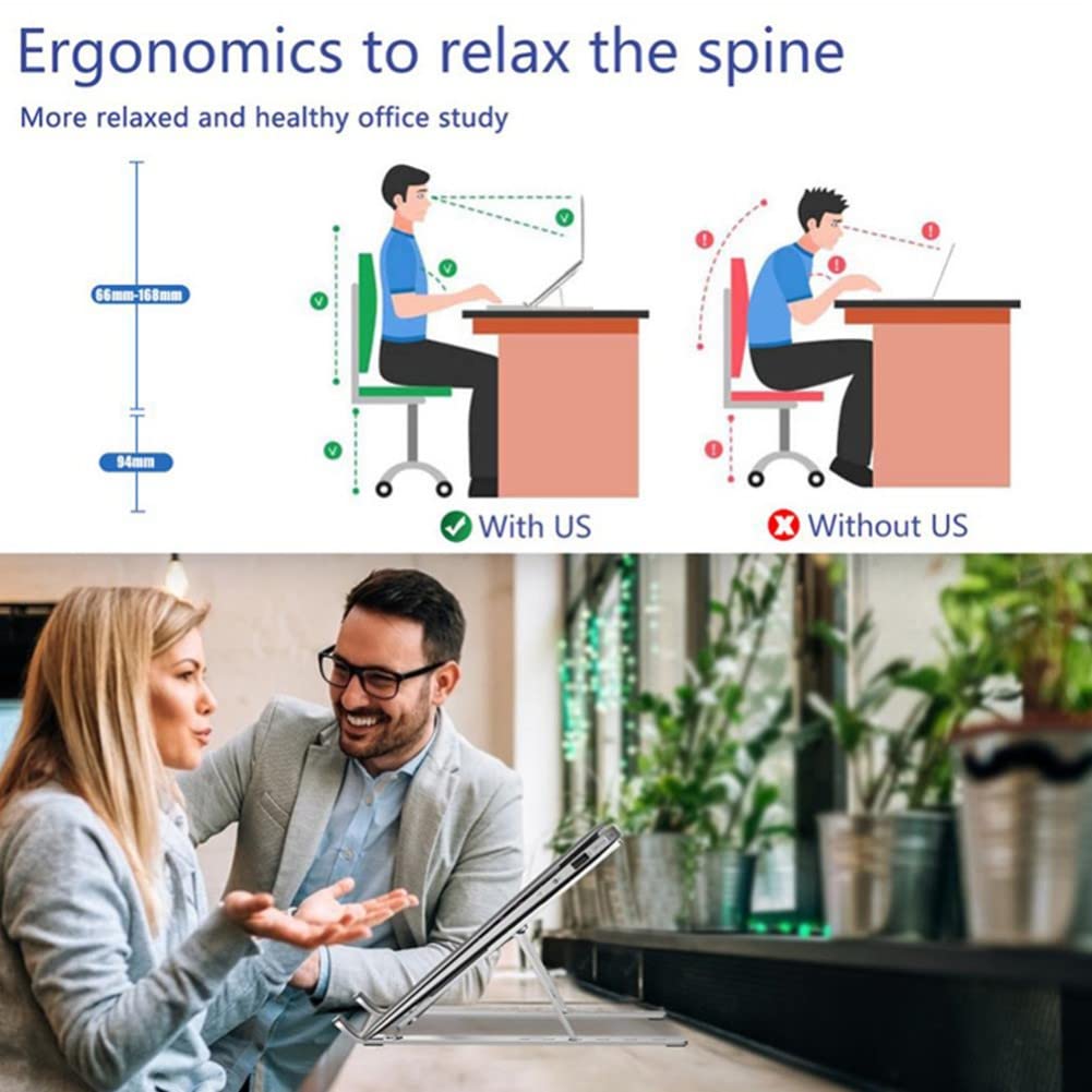 Adjustable Foldable Laptop Stand for 13.3