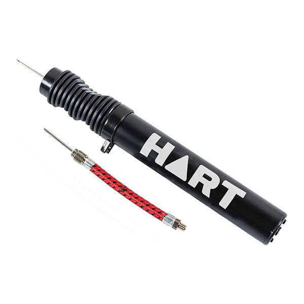HART Double Action Hand Pump - Heavy Duty Air Pump for Inflatables, Tires, Balls - Perfect for Camping, Sports, and Emergency Use
