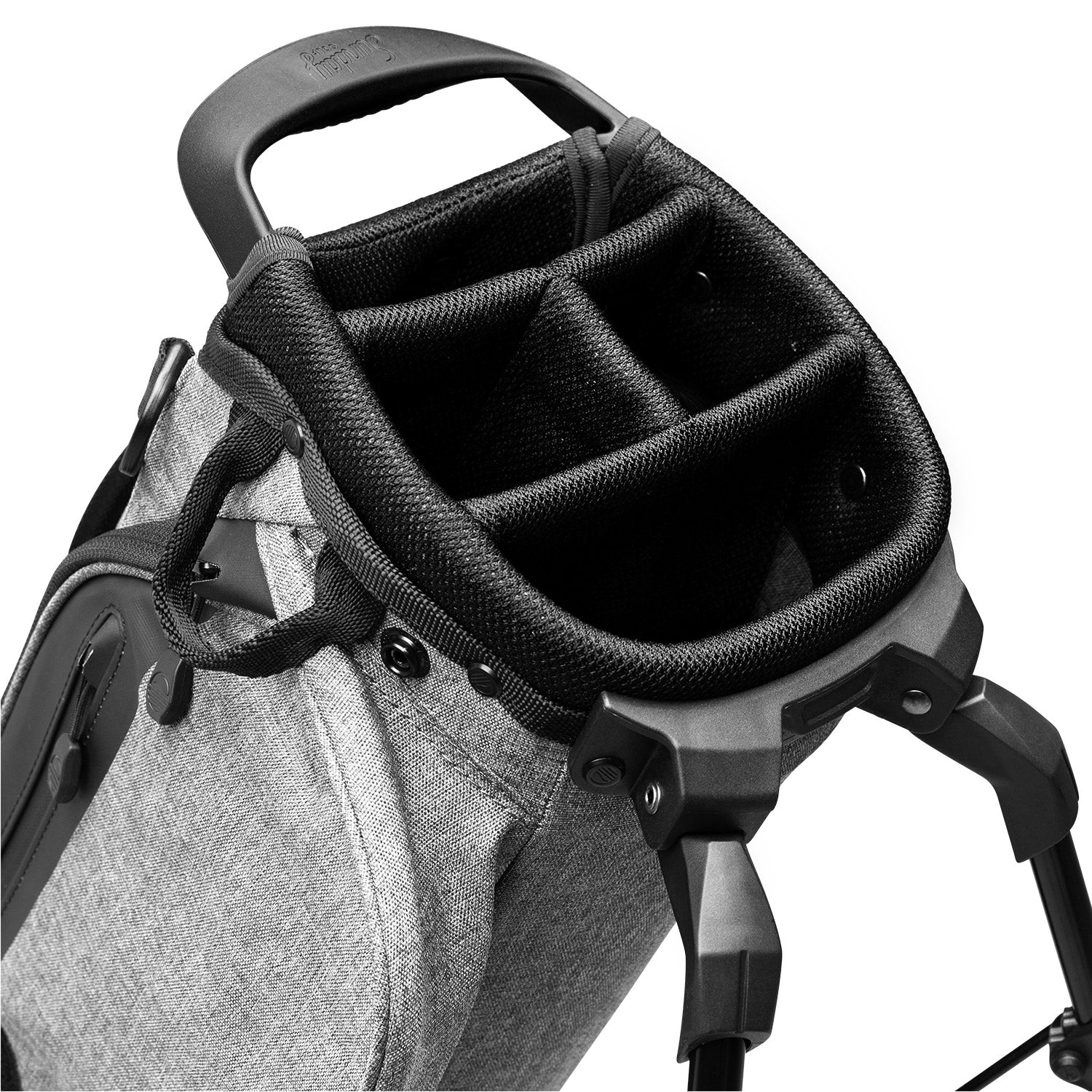 Sunday Golf EL CAMINO Stand Bag - Lightweight Golf Carry Bag with 5-Way Top, Heather Gray | Perfect for Walking Courses & Weekend Golfers