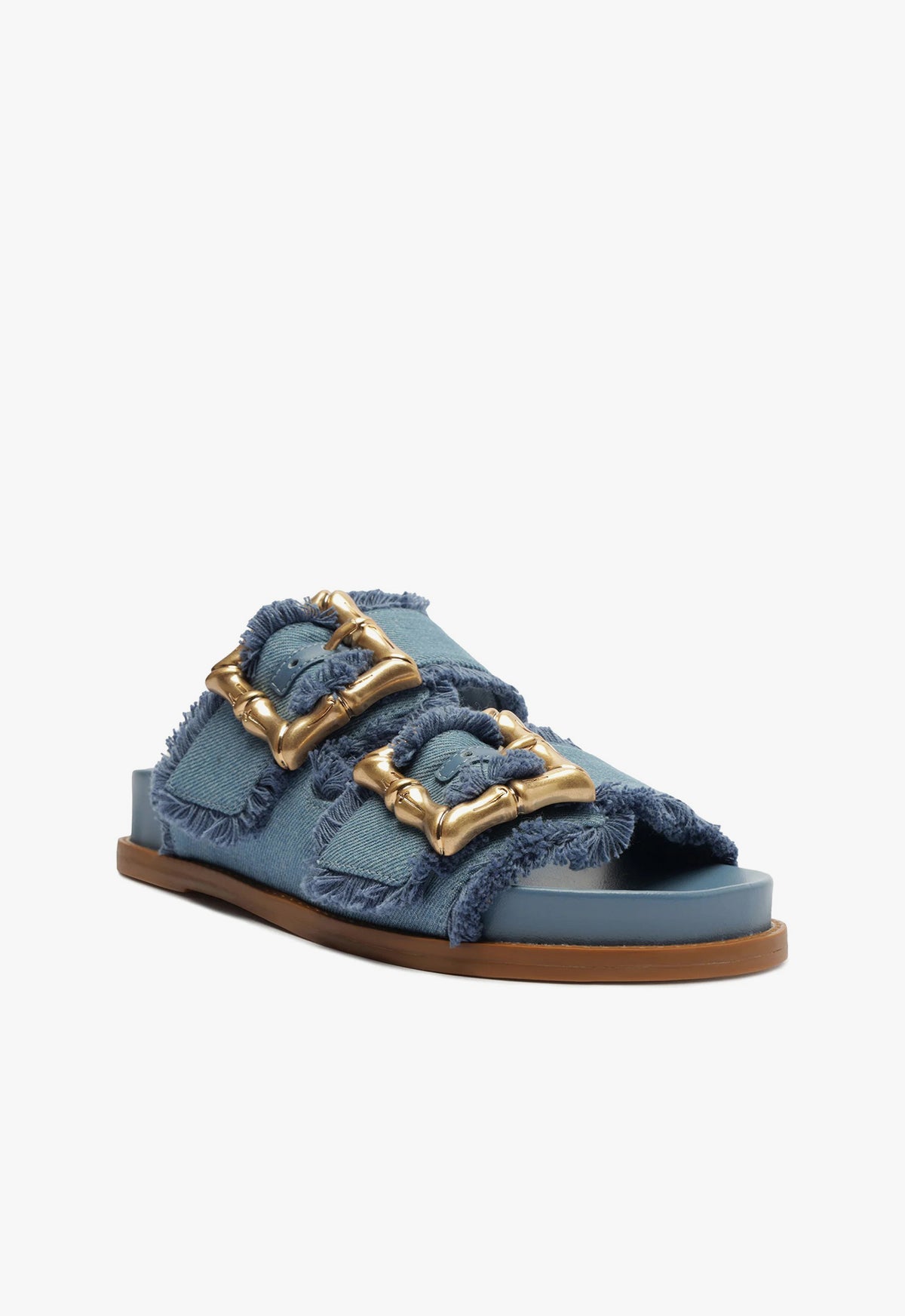 Enola Sporty Denim Sandals for Women - Comfortable Casual Walking Shoes with Adjustable Straps | Perfect for Beach, Travel & Everyday Wear