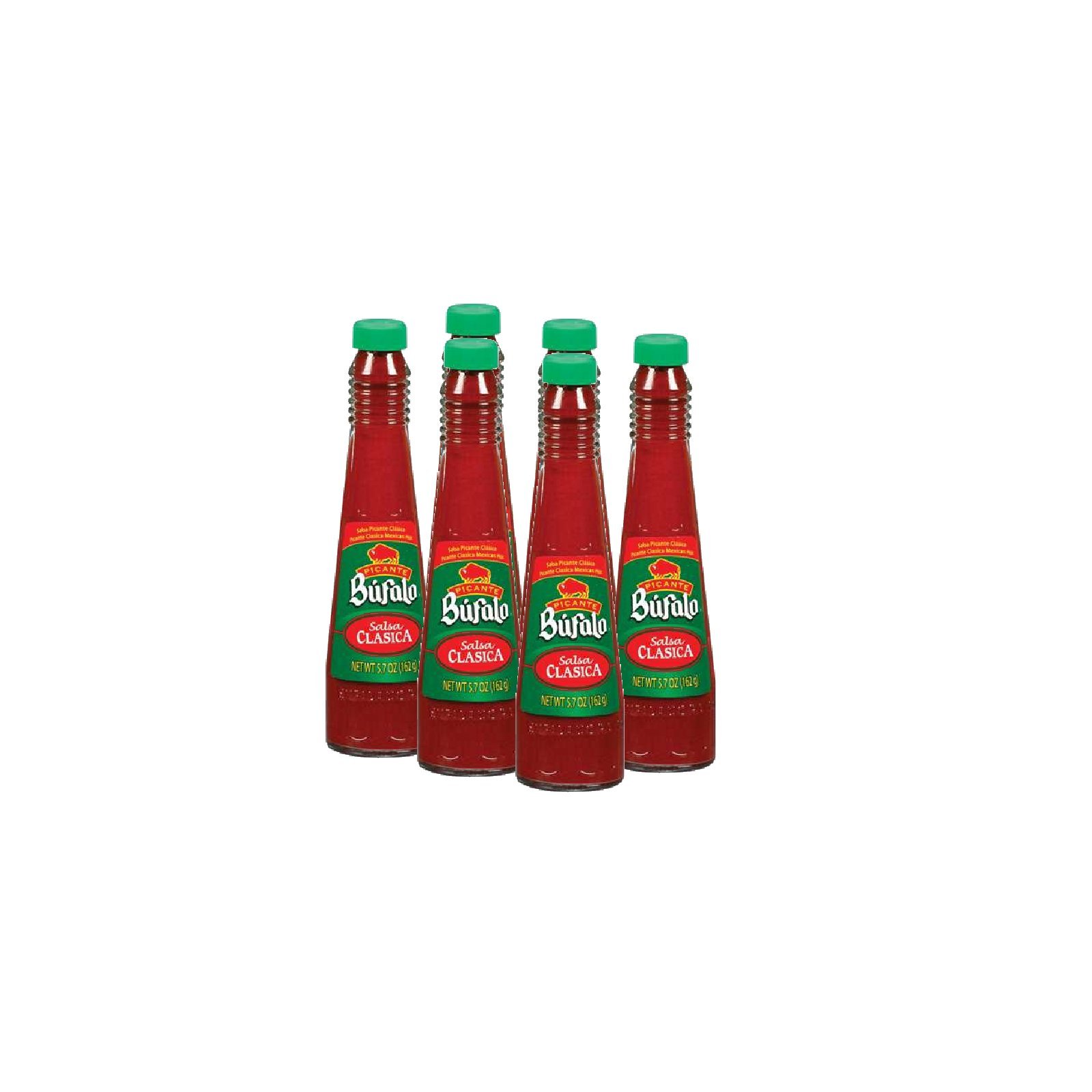 Buffalo Classic Hot Sauce 5.7 oz (6-Pack) - Spicy Wing Sauce for Chicken Wings, Pizza, Nachos & More - Perfect for Game Day, BBQs & Parties