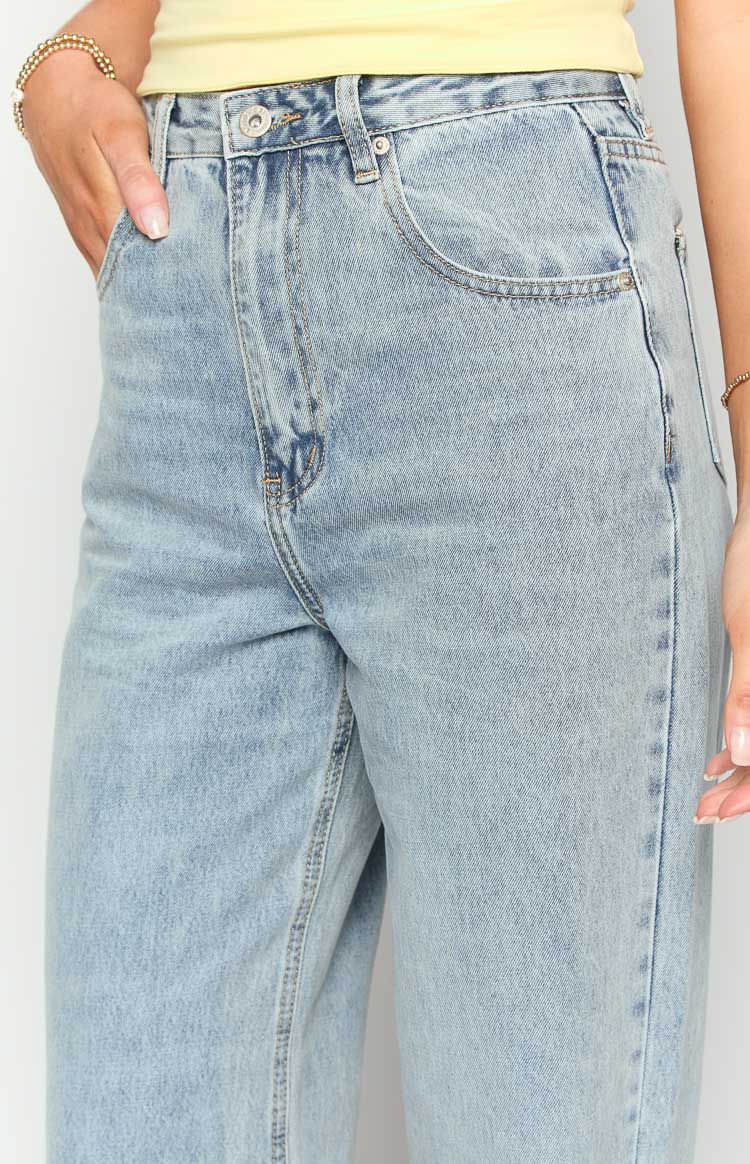 Alex Light Wash Denim Jeans for Women - High Waist Stretch Skinny Jeans - Comfortable & Trendy Casual Pants for Everyday Wear, Work, and Outings