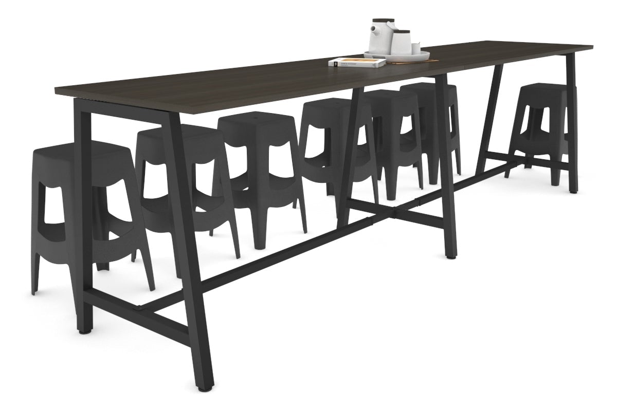 Quadro A Legs Large Counter Table - 3600L x 700W - Durable Metal Frame for Kitchen, Bar, Restaurant & Commercial Use