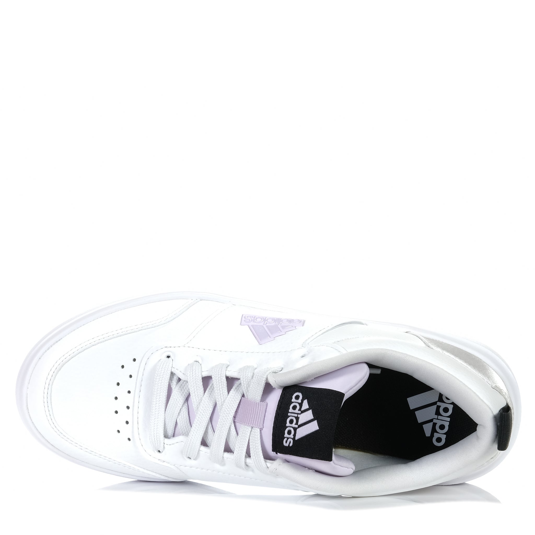Adidas Park ST Sneakers - White & Lavender Women's Running Shoes for Casual Wear & Gym Workouts